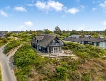 Skamhals: Luxe strandvilla voor 12 personen op 700m van zee in Blokhus - thumbnail 1