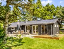 Vakantiehuis Jenvold: Gezellig familiehuis op 1,5 km van het strand in Blokhus - thumbnail 1