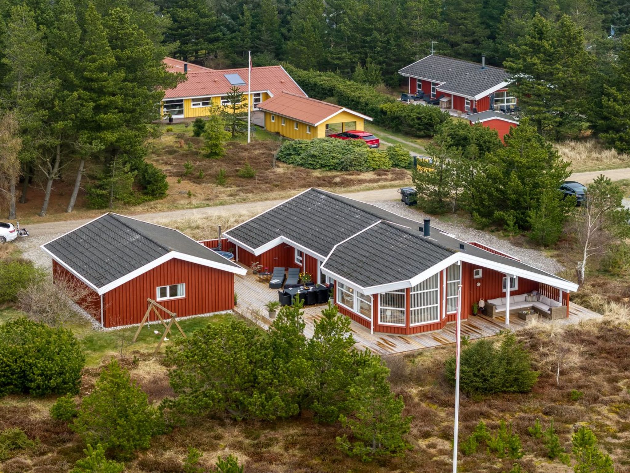"Gunborg" - 2.5km from the sea - Buiten