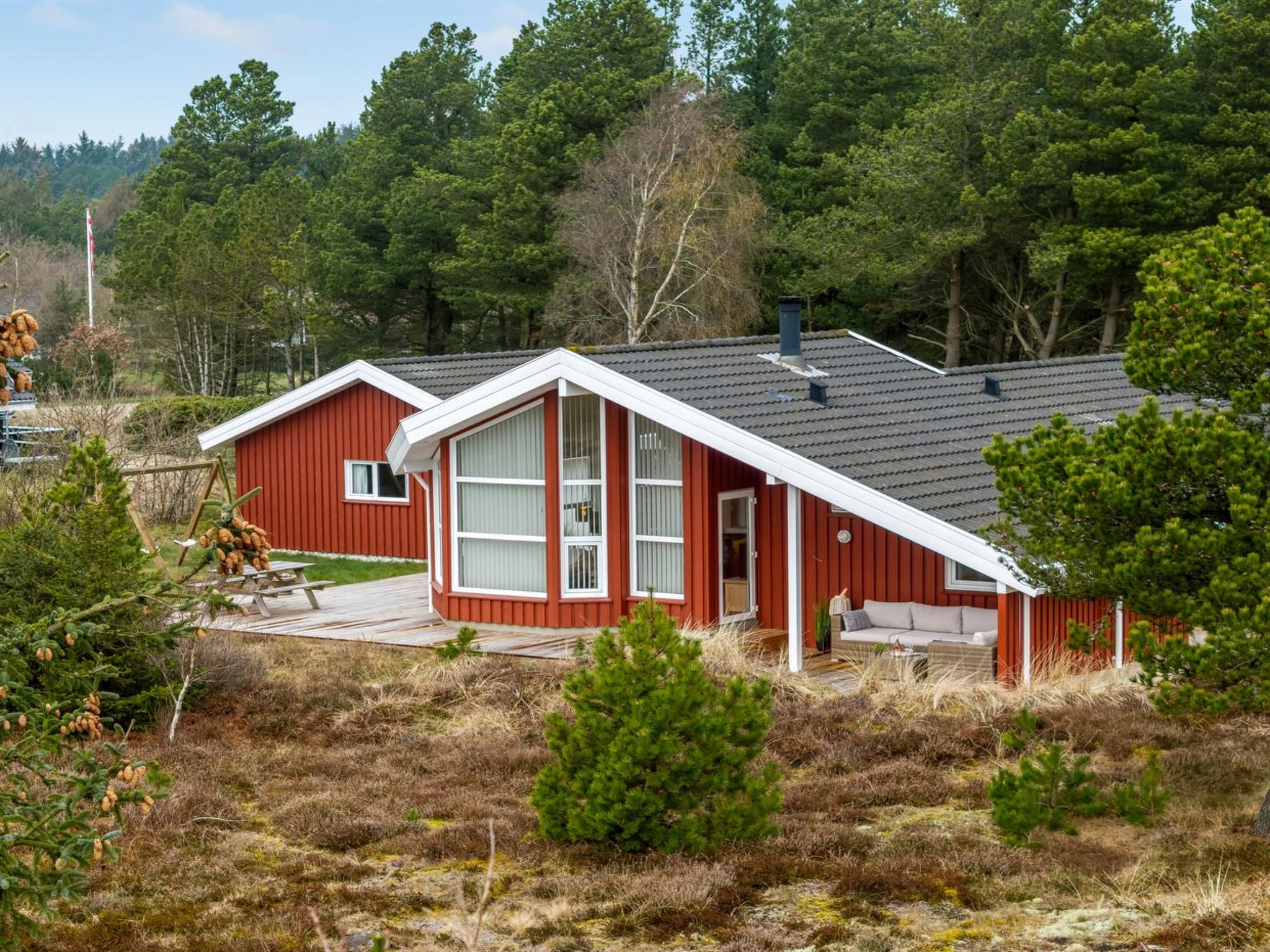 "Gunborg" - 2.5km from the sea-Buiten