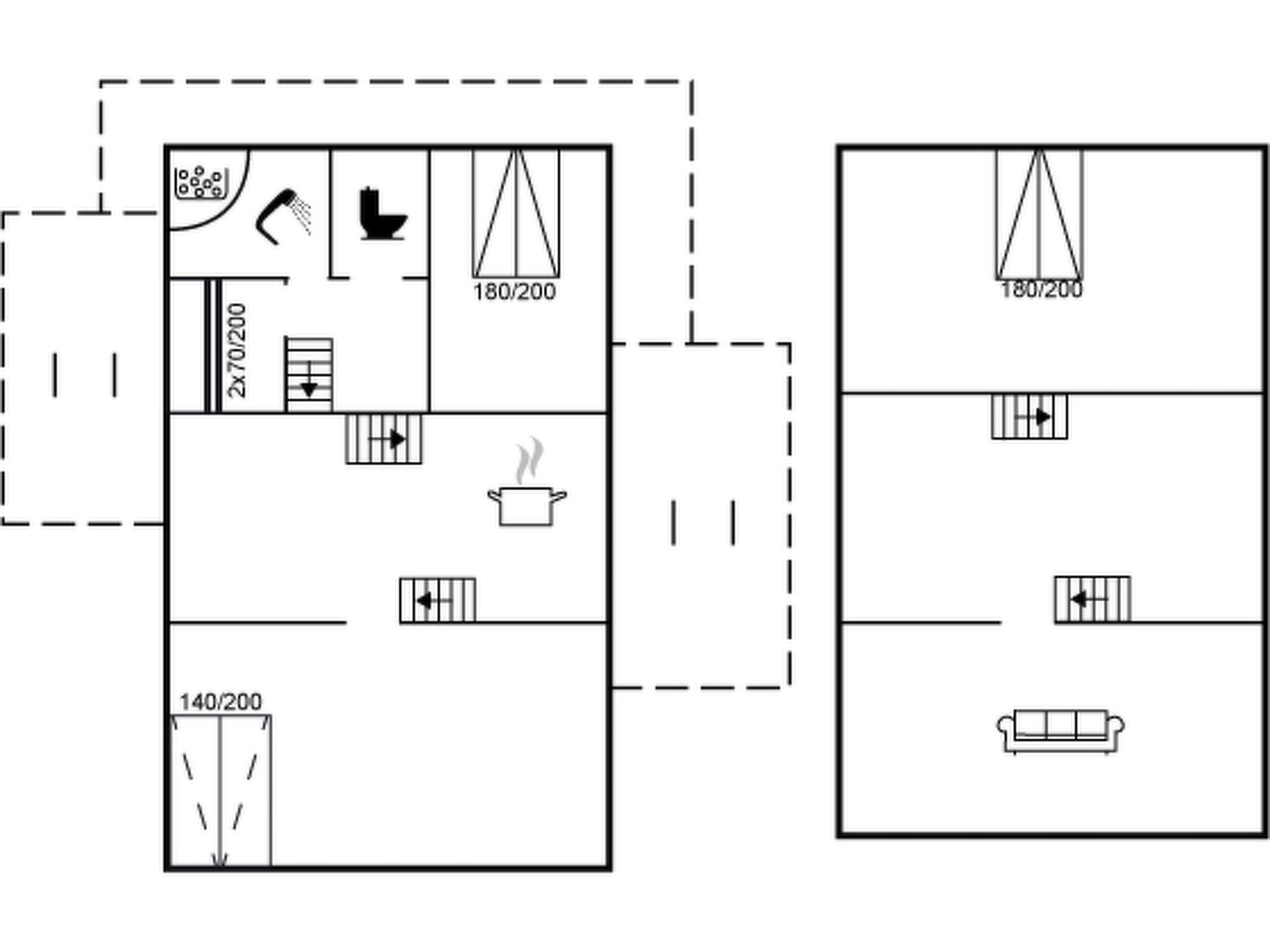 "Tekla" - 180m from the sea