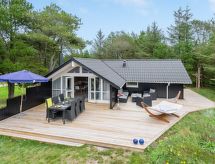 Licht vakantiehuis Varpu op 1,6 km van de zee bij Saltum - thumbnail 1