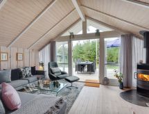 Licht vakantiehuis Varpu op 1,6 km van de zee bij Saltum - thumbnail 4