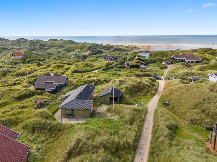 Zeezicht en rust in vakantiehuis Myrna in Saltum in Saltum