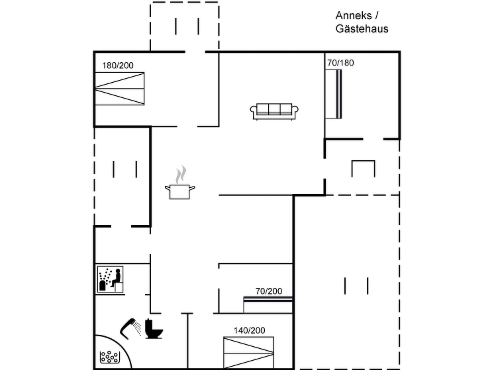 "Amai" - 100m from the sea - Dedans