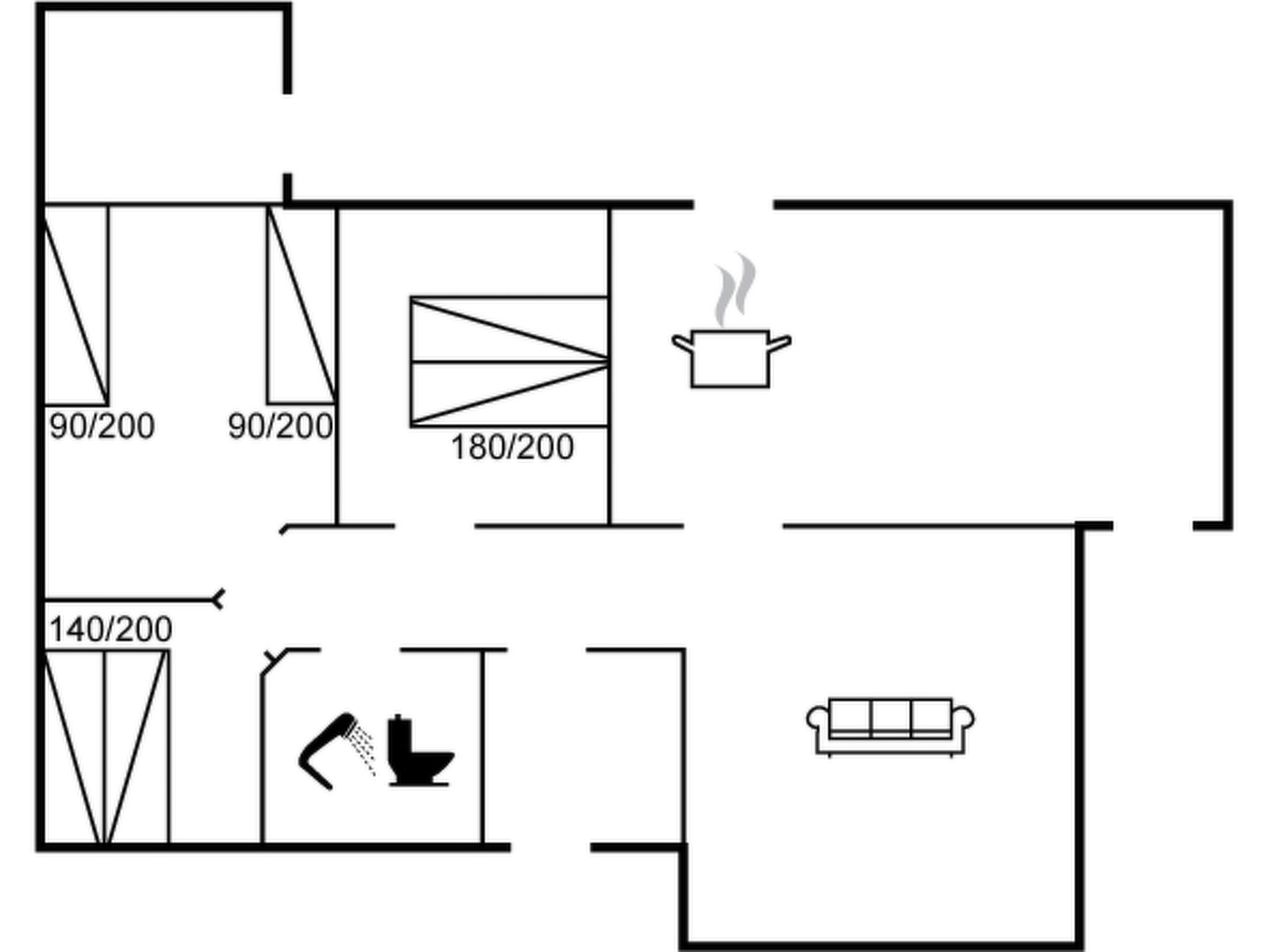 "Griselda" - 400m from the sea - Inside