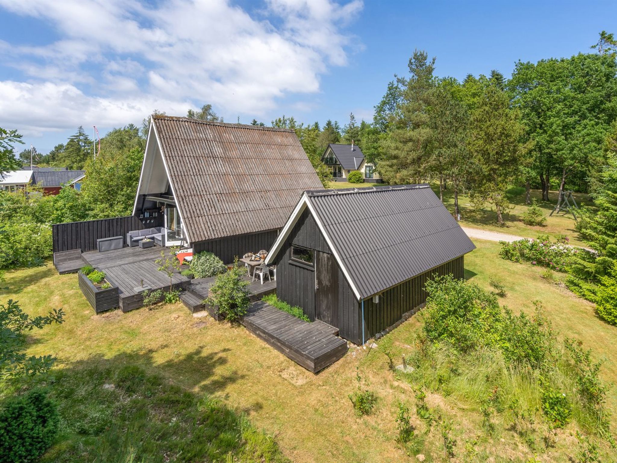 "Jütte" - 2km to the fjord-Buiten
