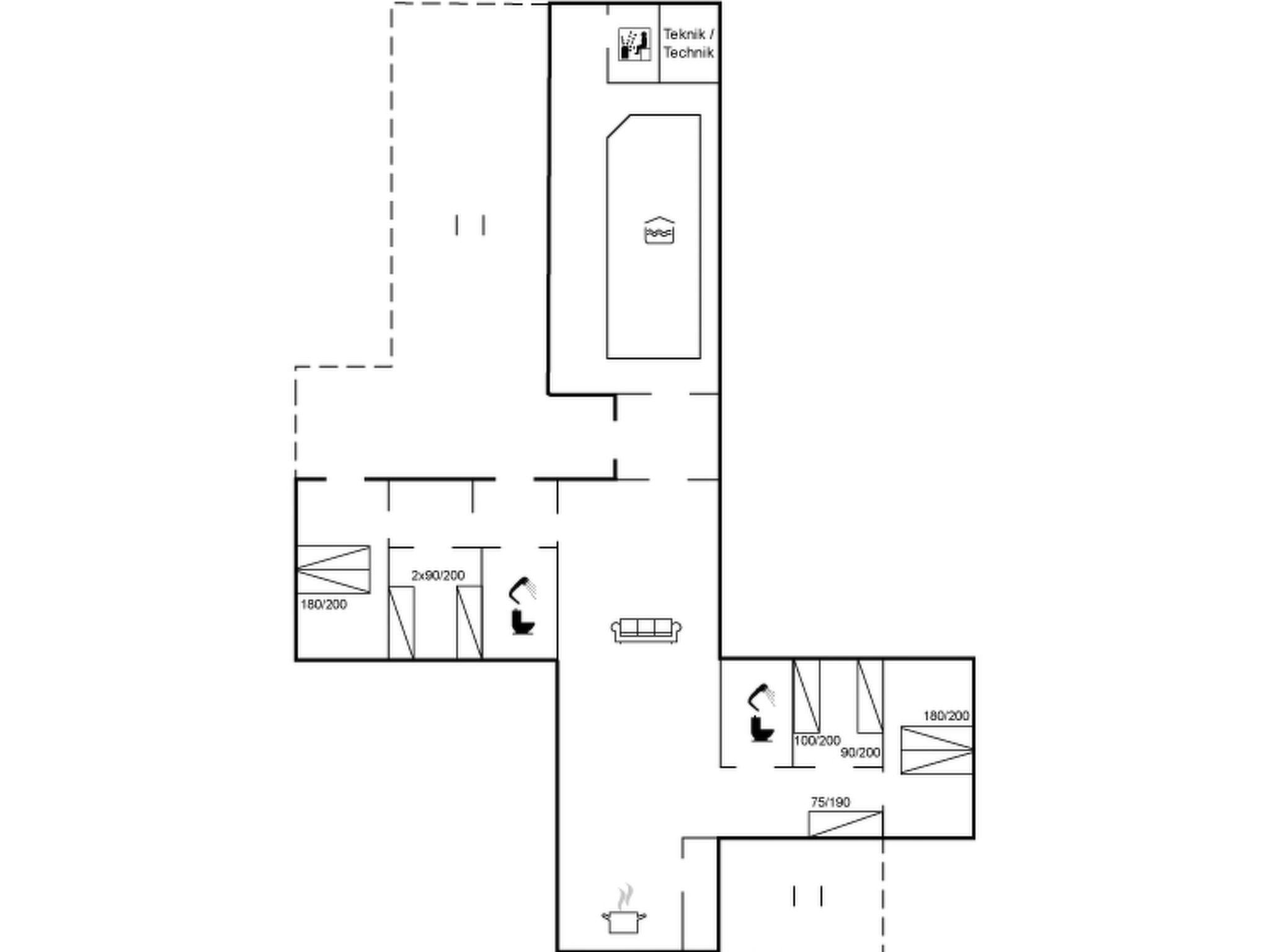 "Fredsine" - 900m from the sea - Inside