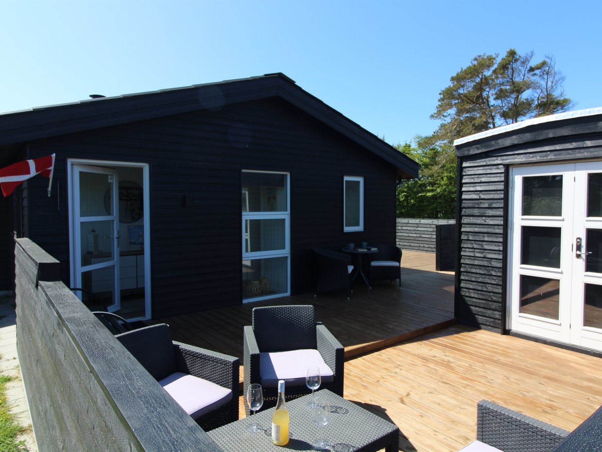 "Kamp" - 700m from the sea-Dehors