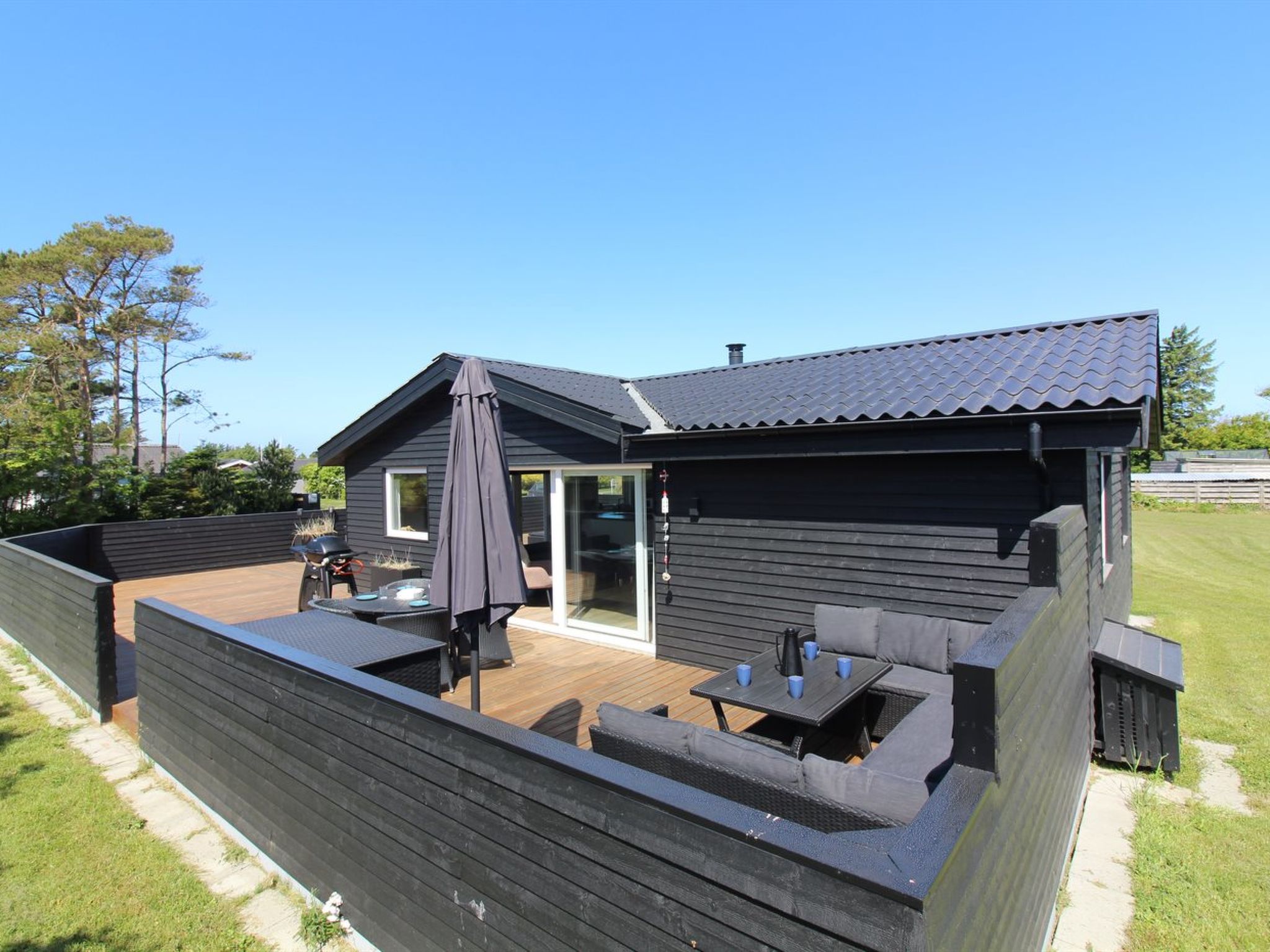 "Kamp" - 700m from the sea-Dehors