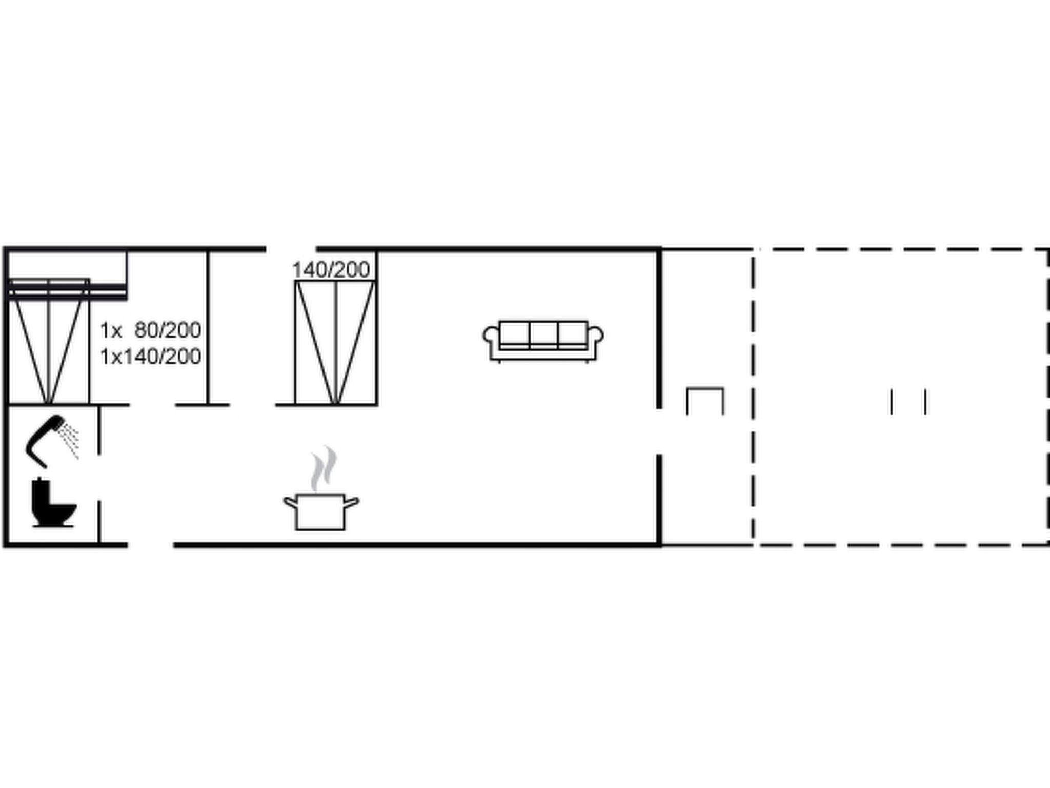 "Uffi" - 300m from the sea-Inside