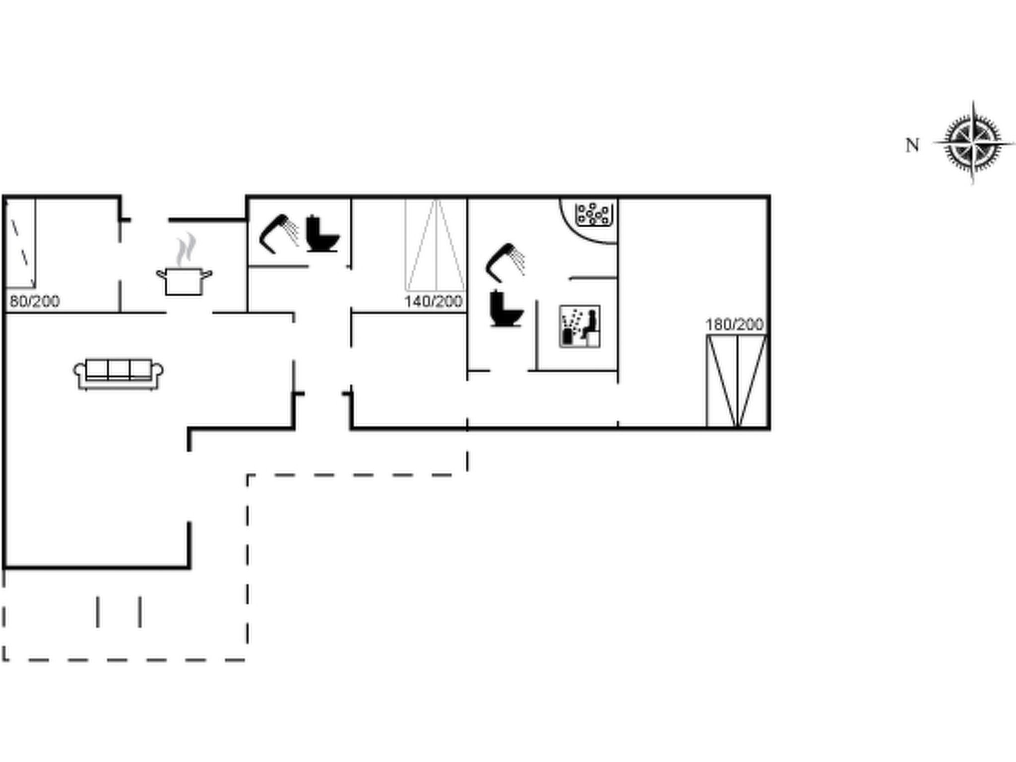 "Sinnika" - 75m from the sea - Inside
