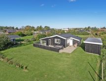 Rustiek vakantiehuis Afrim op 694 meter van de Deense kust bij Hjørring - thumbnail 1
