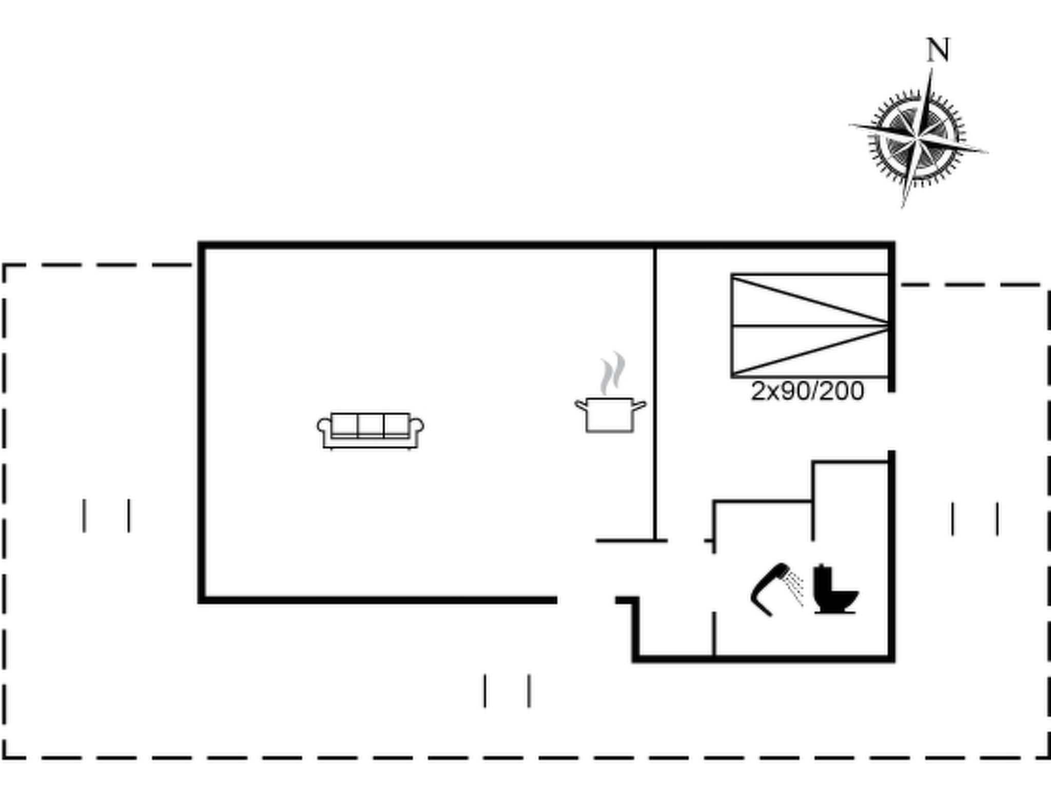 "Skade" - 75m from the sea-Inside