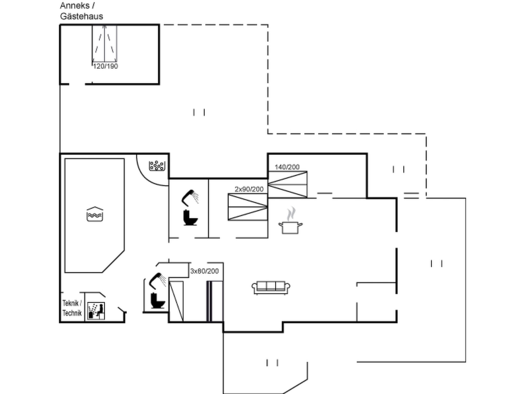 "Skrallan" - 400m from the sea - Inside