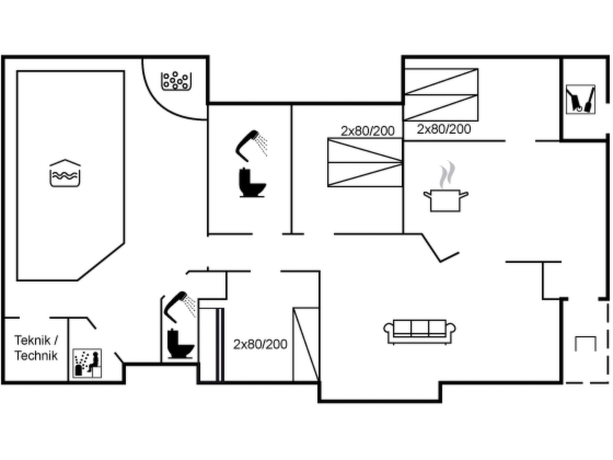 "Randulf" - 450m from the sea - Inside