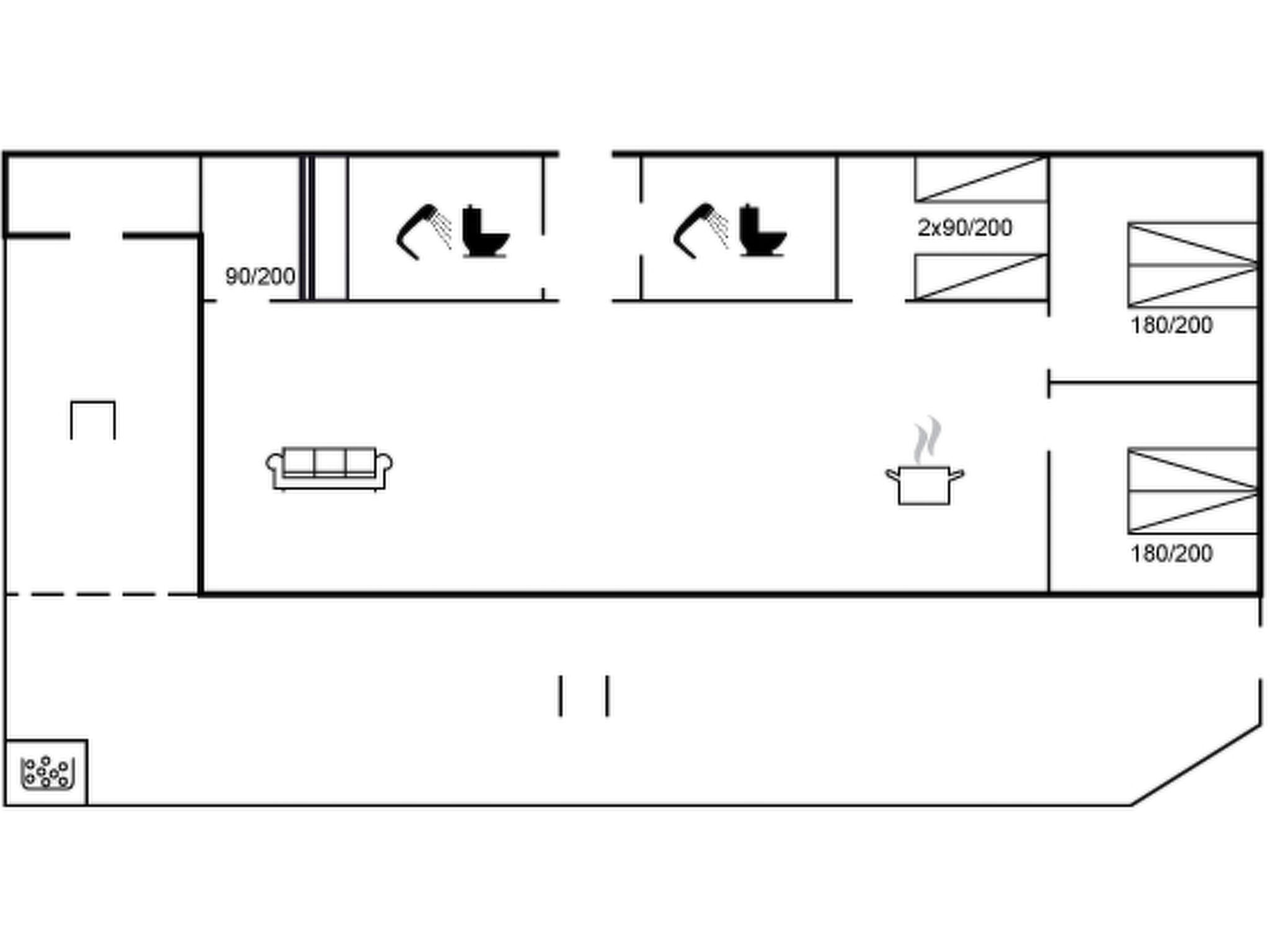 "Heilo" - 300m from the sea - Inside
