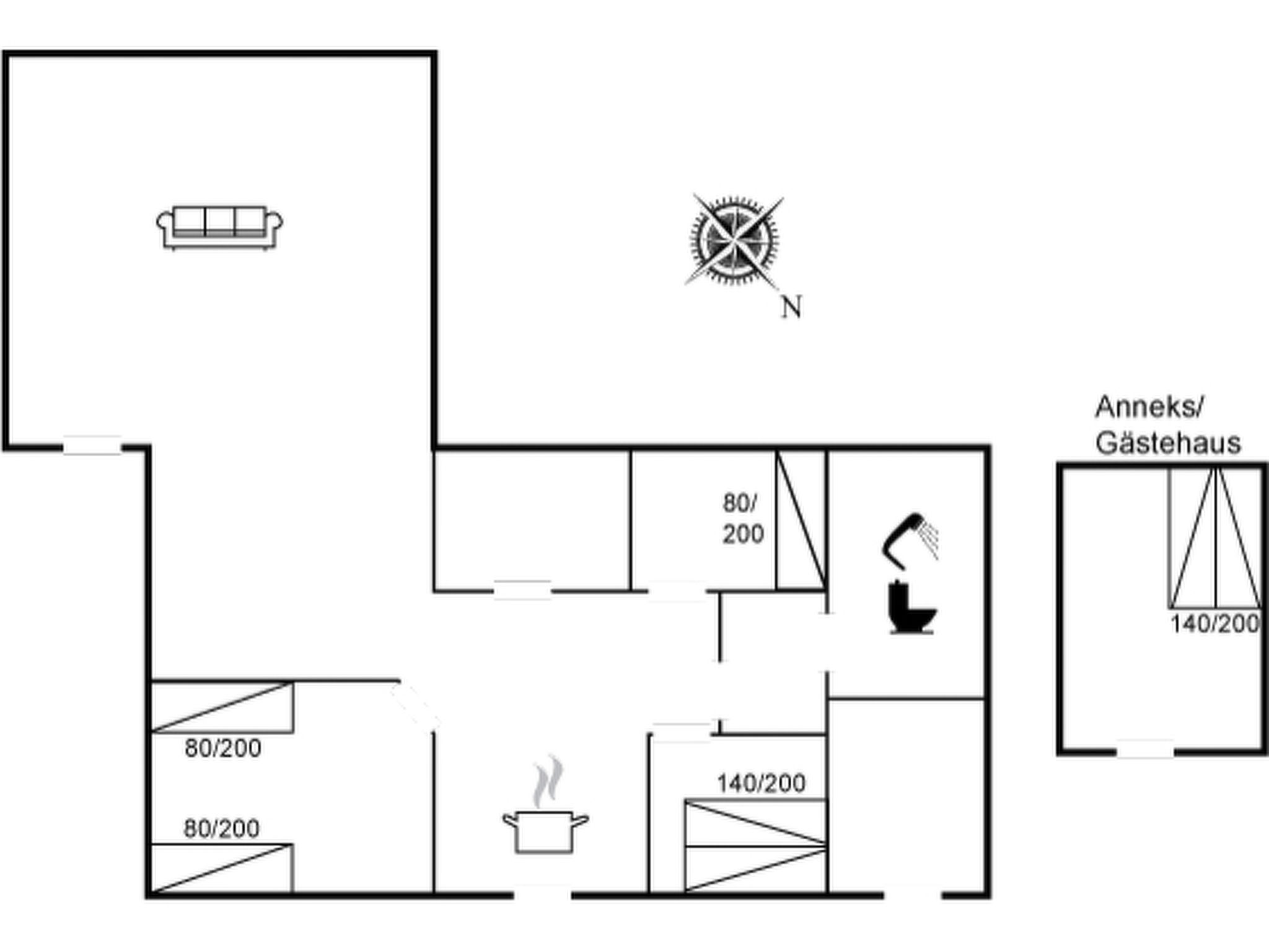 "Fridhild" - 875m from the sea
