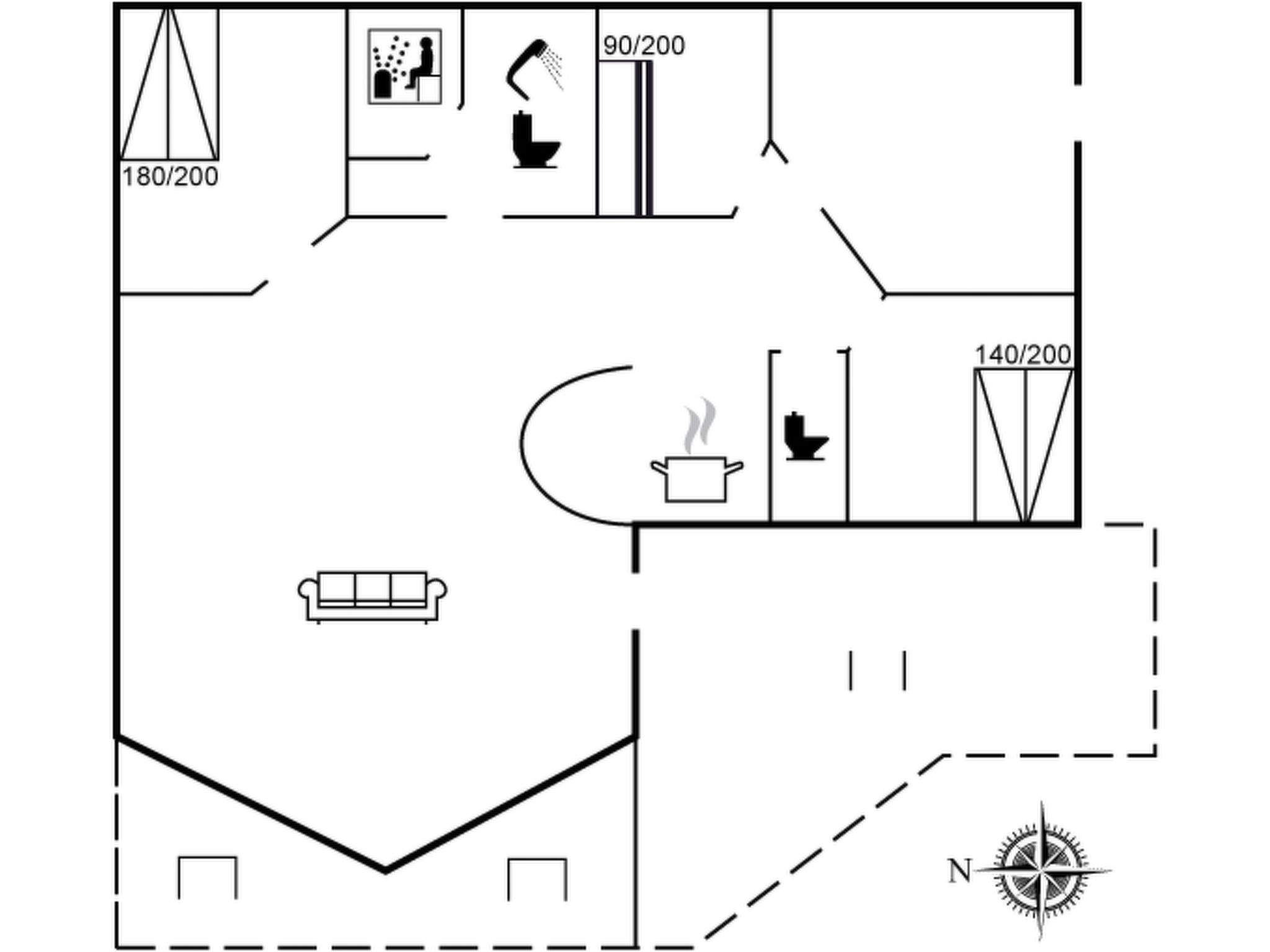 "Ljuba" - 1.3km from the sea