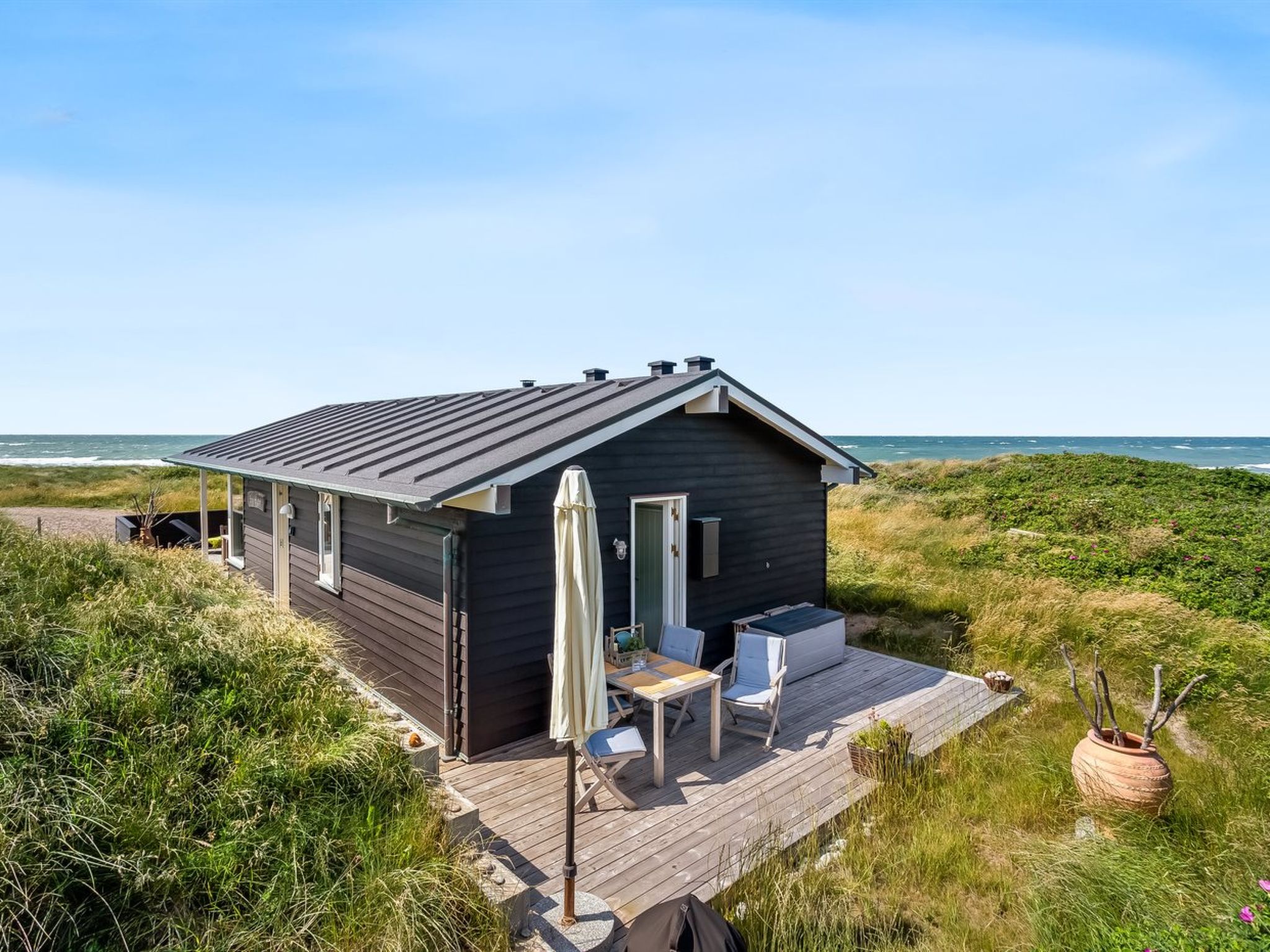 Vakantiehuis aan zee in Hjørring met zeezicht en open haard · 3 pers. - foto 18