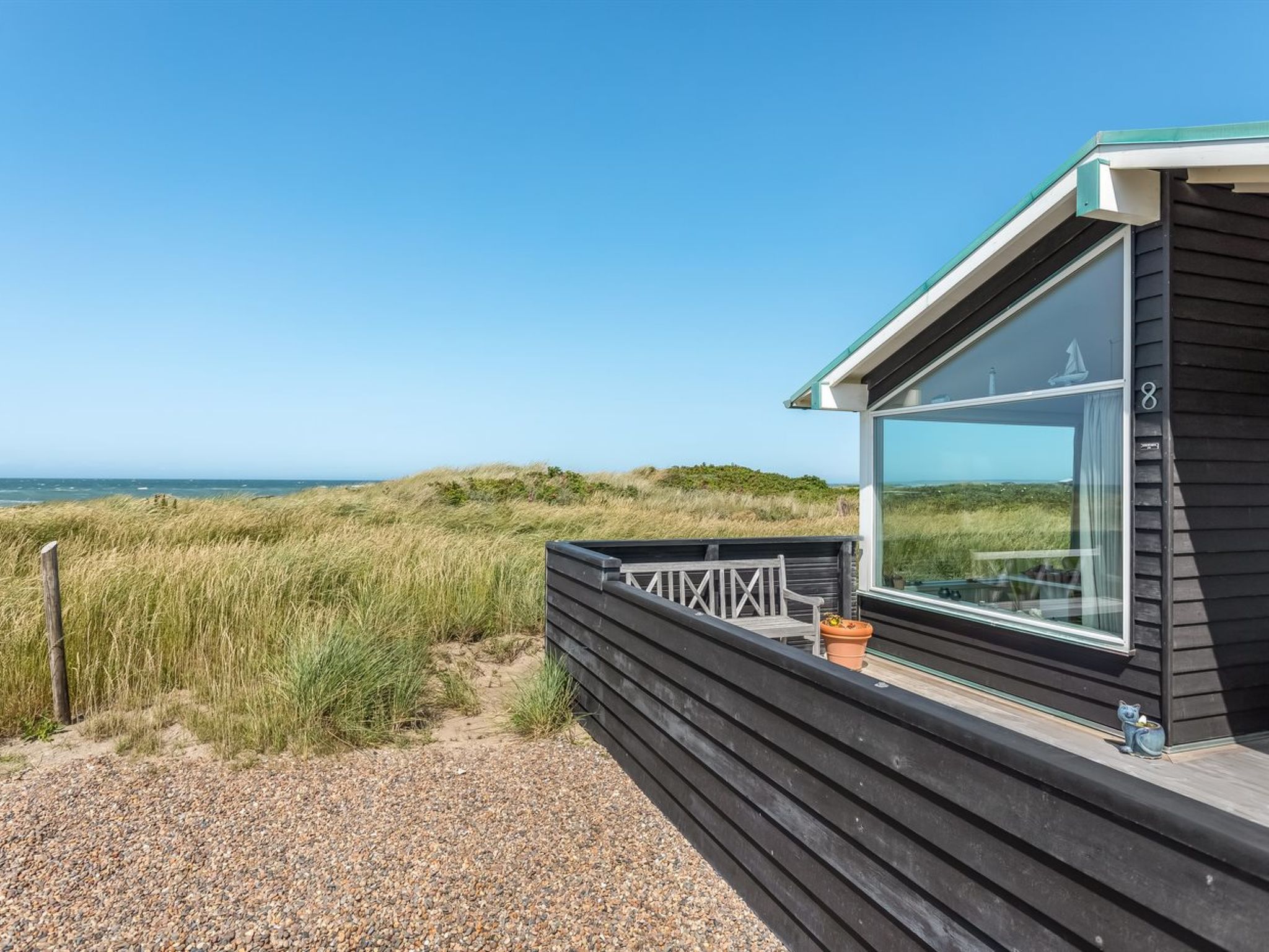 Vakantiehuis aan zee in Hjørring met zeezicht en open haard · 3 pers. - foto 19