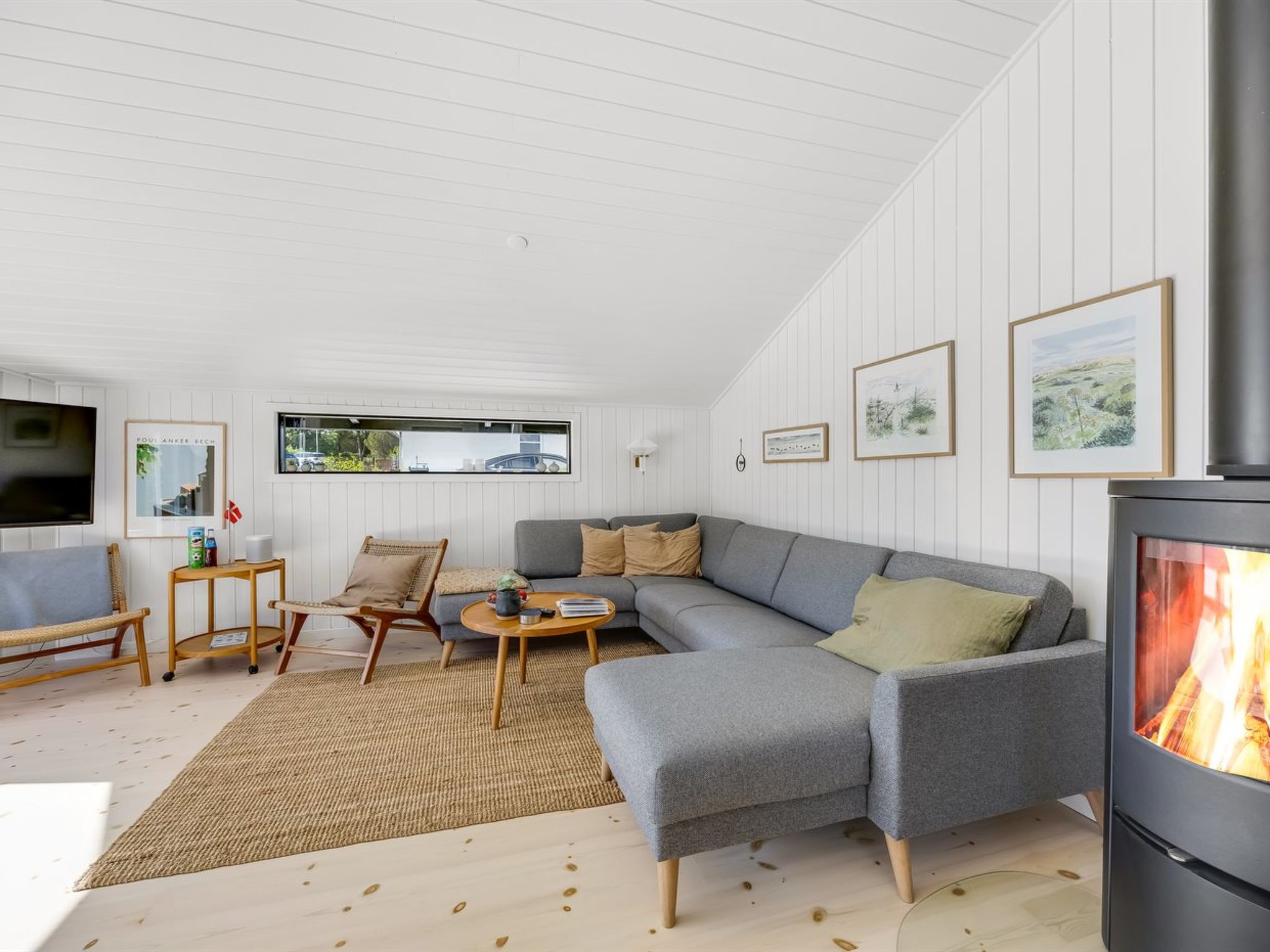 "Verner" - 990m from the sea - Binnen