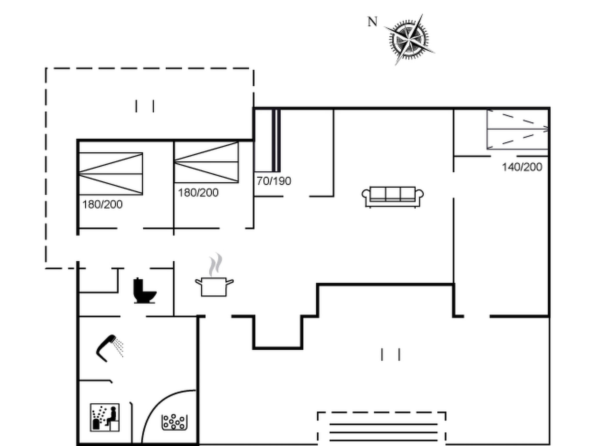 "Eeske" - 1km from the sea-Binnen