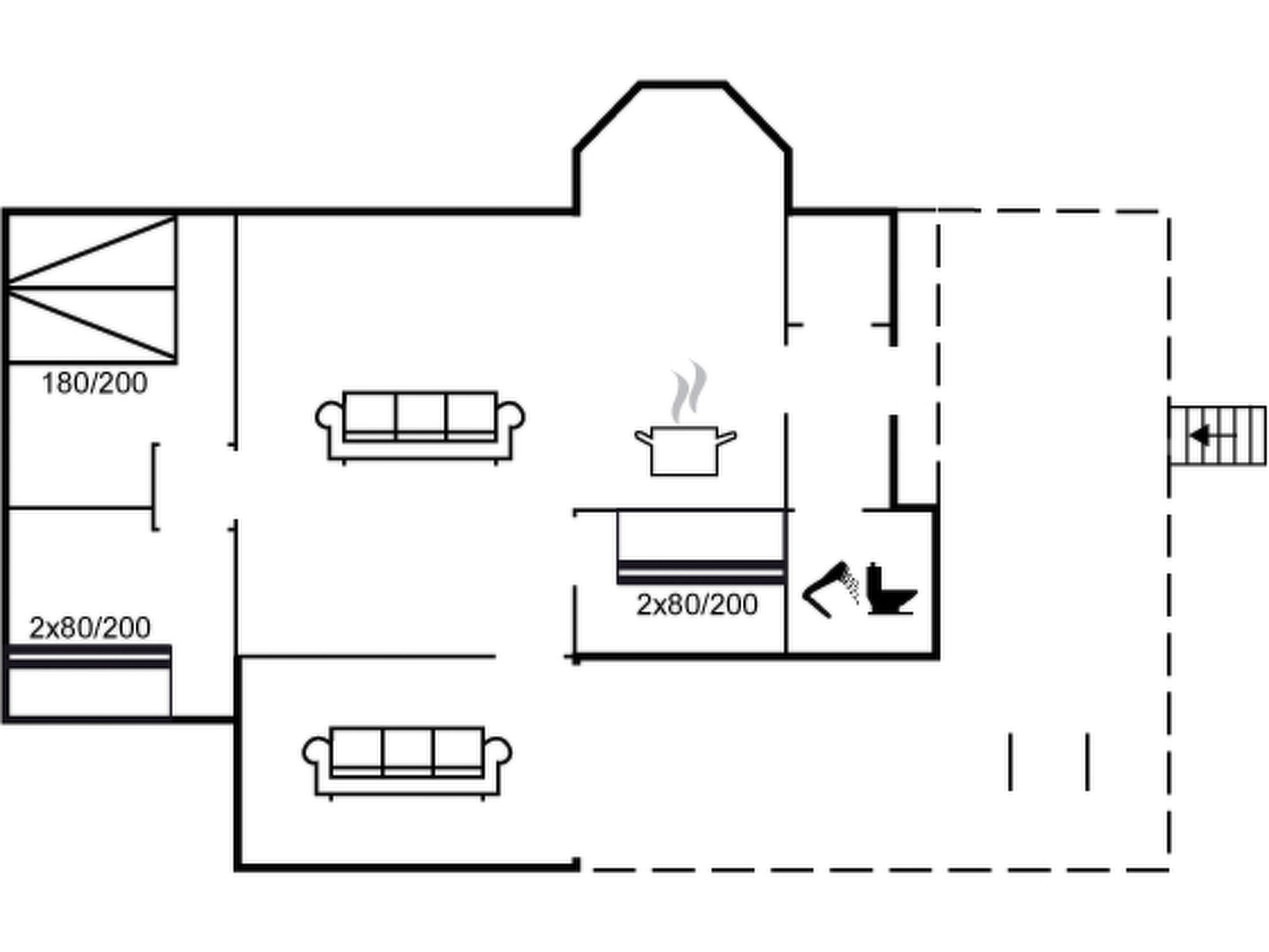 "Kaare" - 250m from the sea-Inside