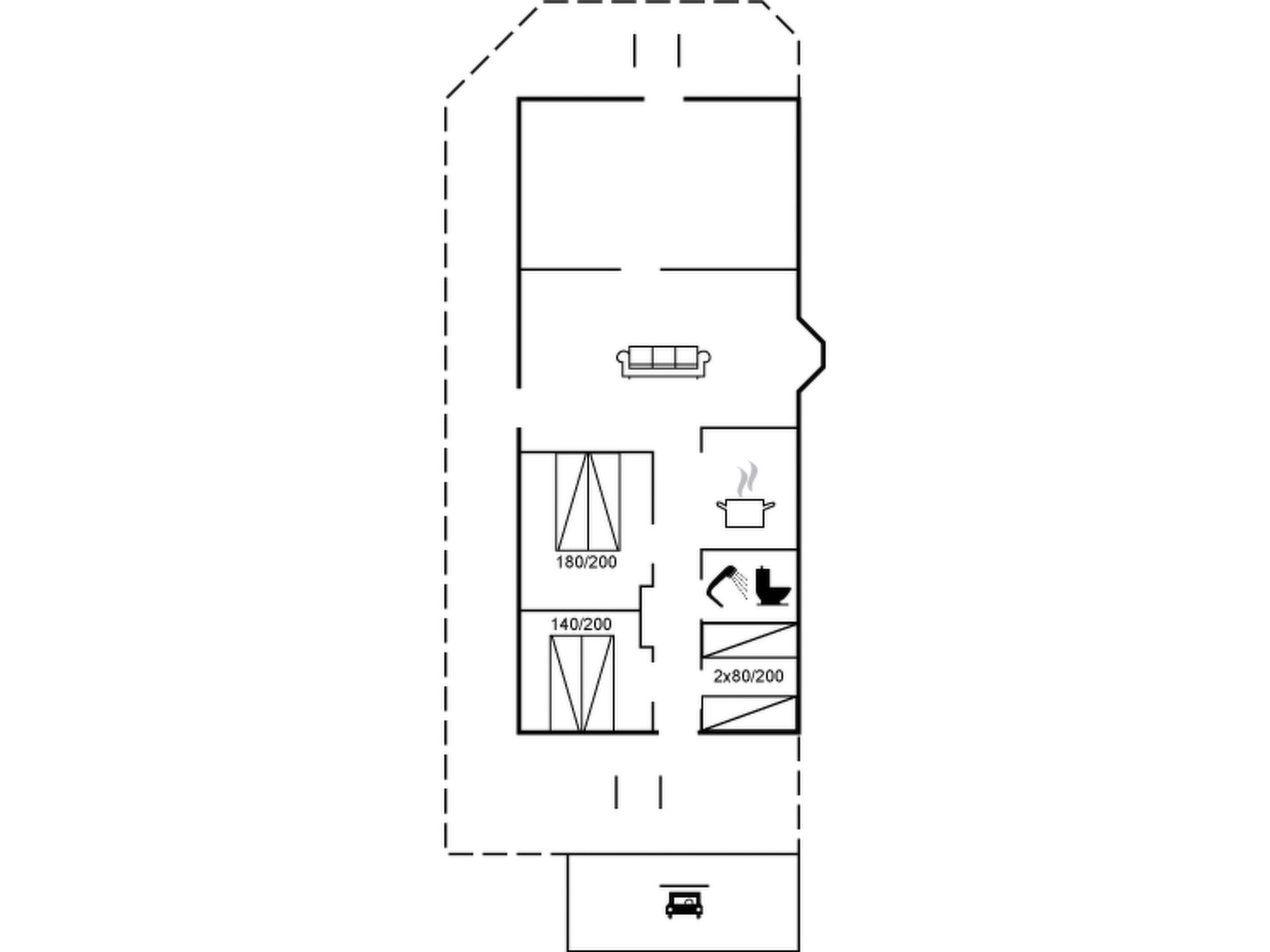 "Answald" - 250m from the sea - Binnen