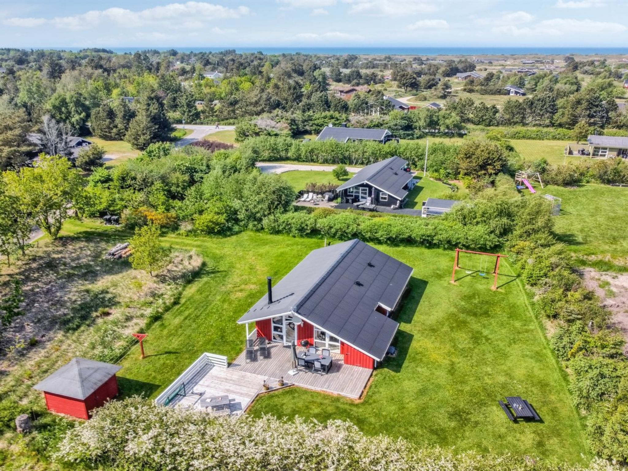 "Menka" - 1.3km from the sea - Buiten