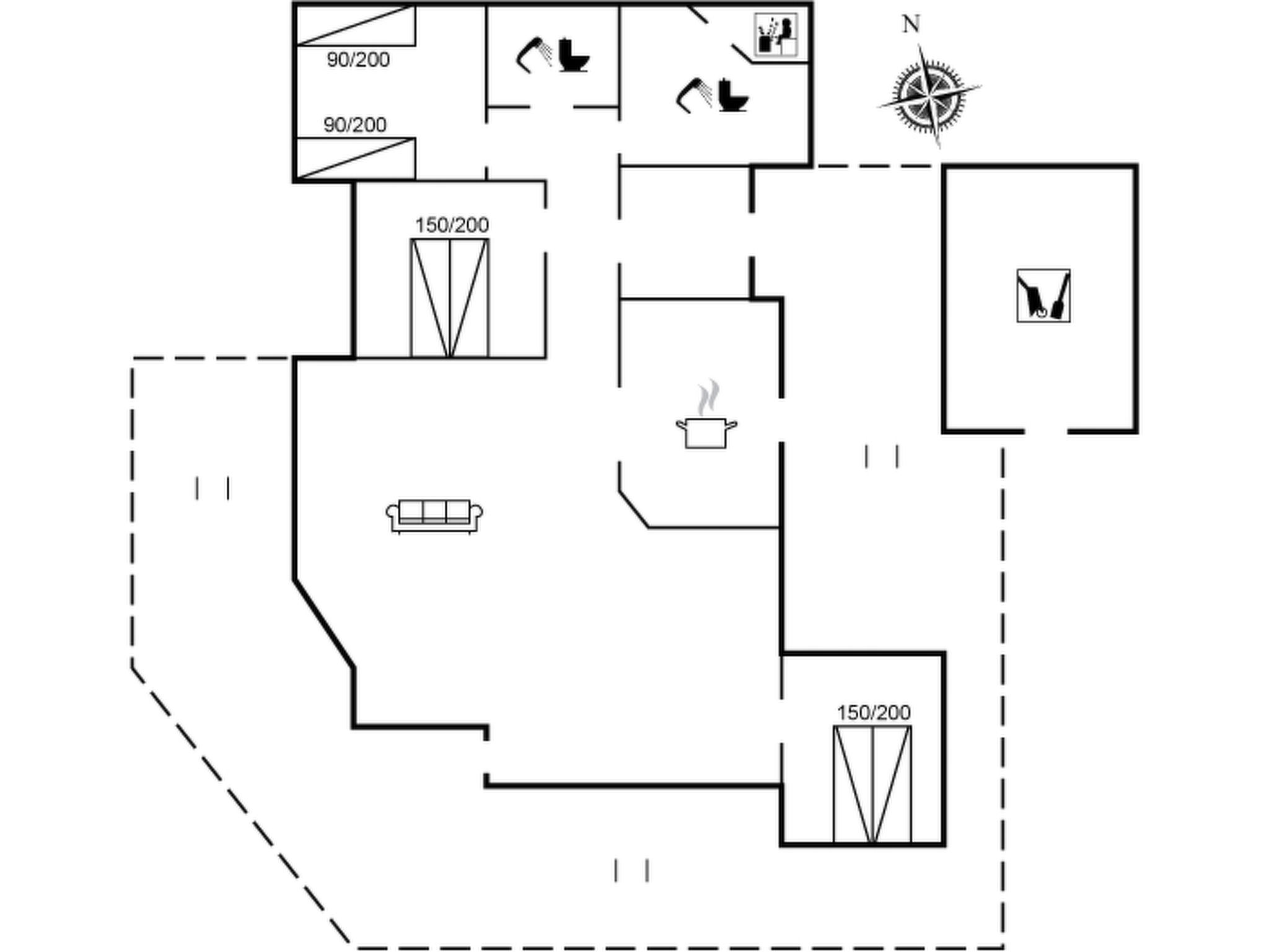 "Ran" - 600m from the sea - Inside