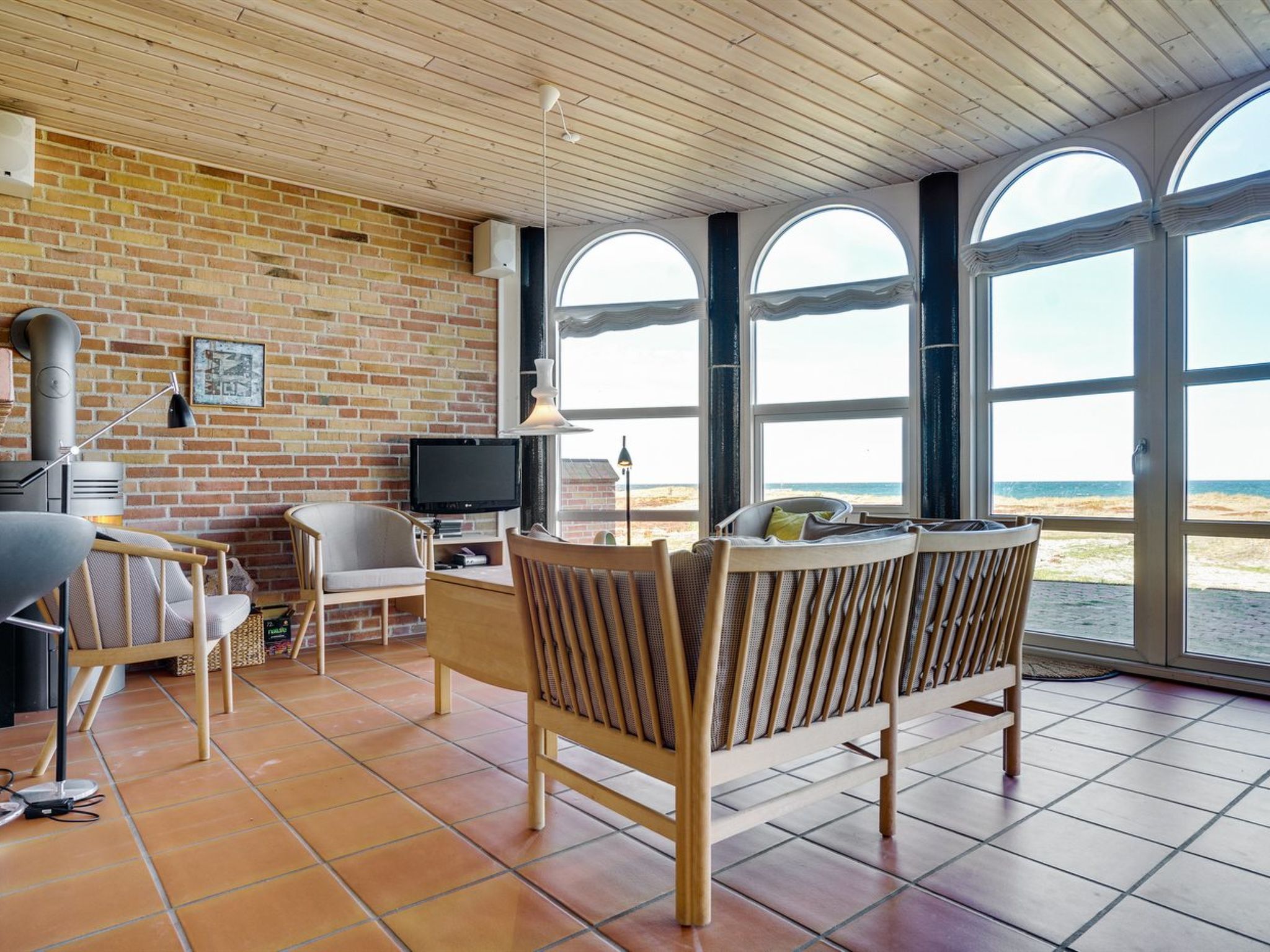 "Solvej" - 120m from the sea - Binnen