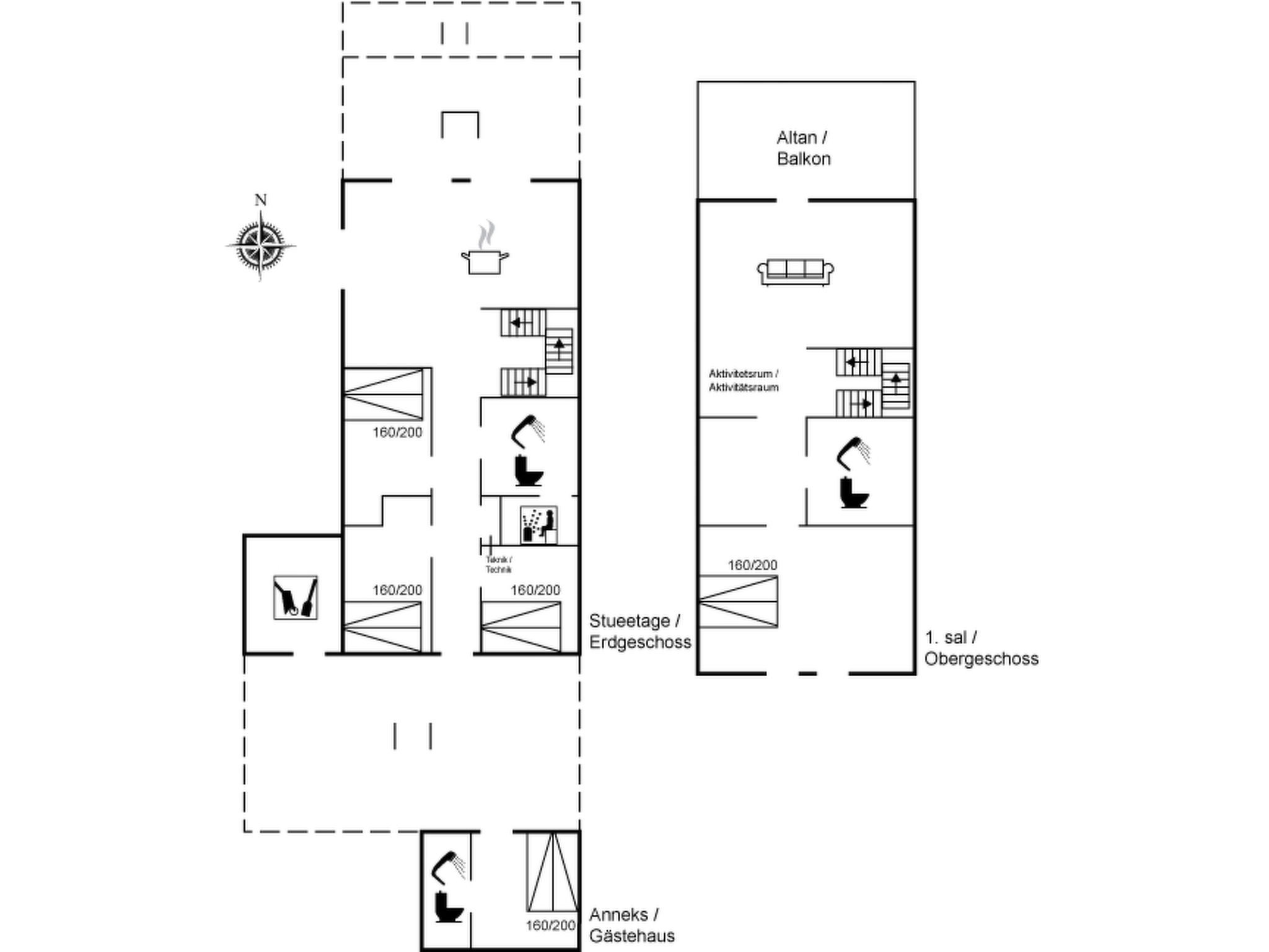 "Alf" - 200m from the sea - Inside