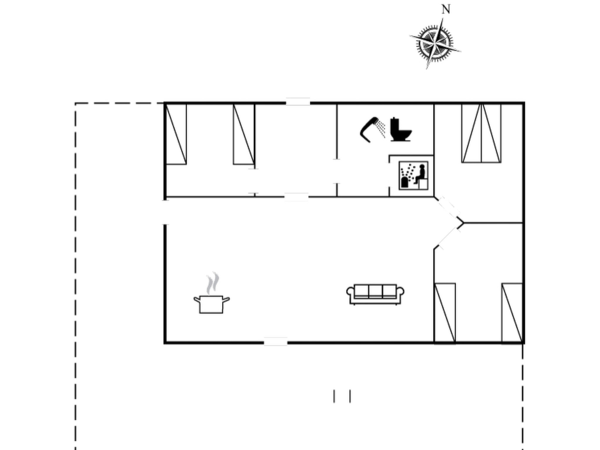 "Filimena" - 350m from the sea-Inside