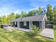 Gezellig vakantiehuis met open haard op 600m van zee in Strandby - thumbnail 1