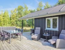 Gezellig vakantiehuis met open haard op 600m van zee in Strandby - thumbnail 2