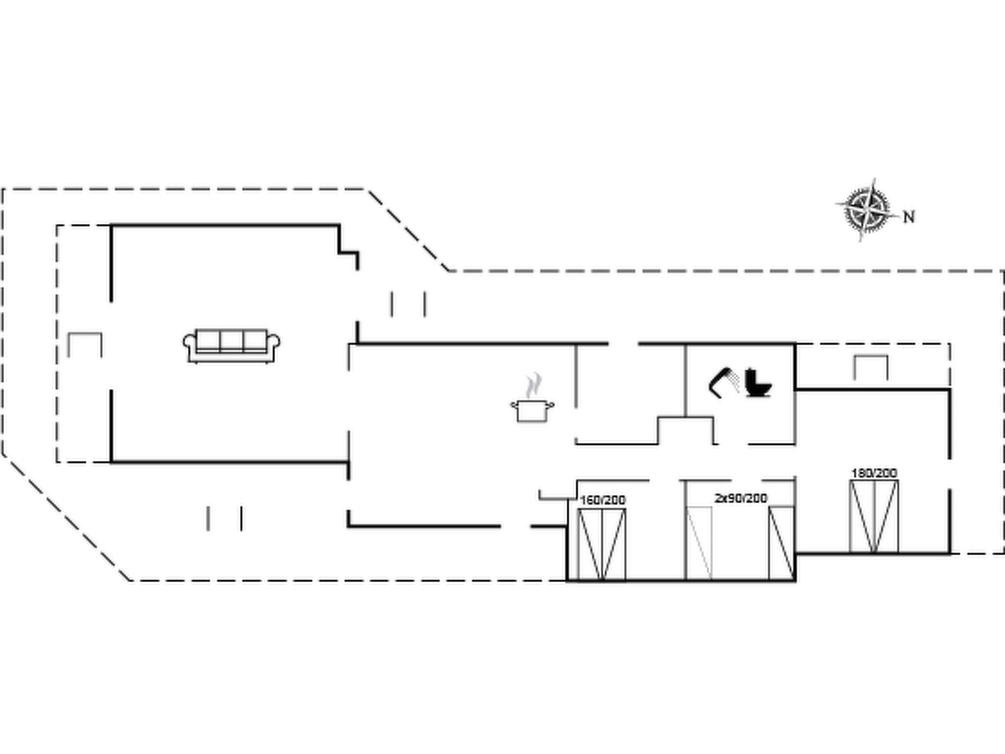 "Lidewij" - 800m from the sea - Inside