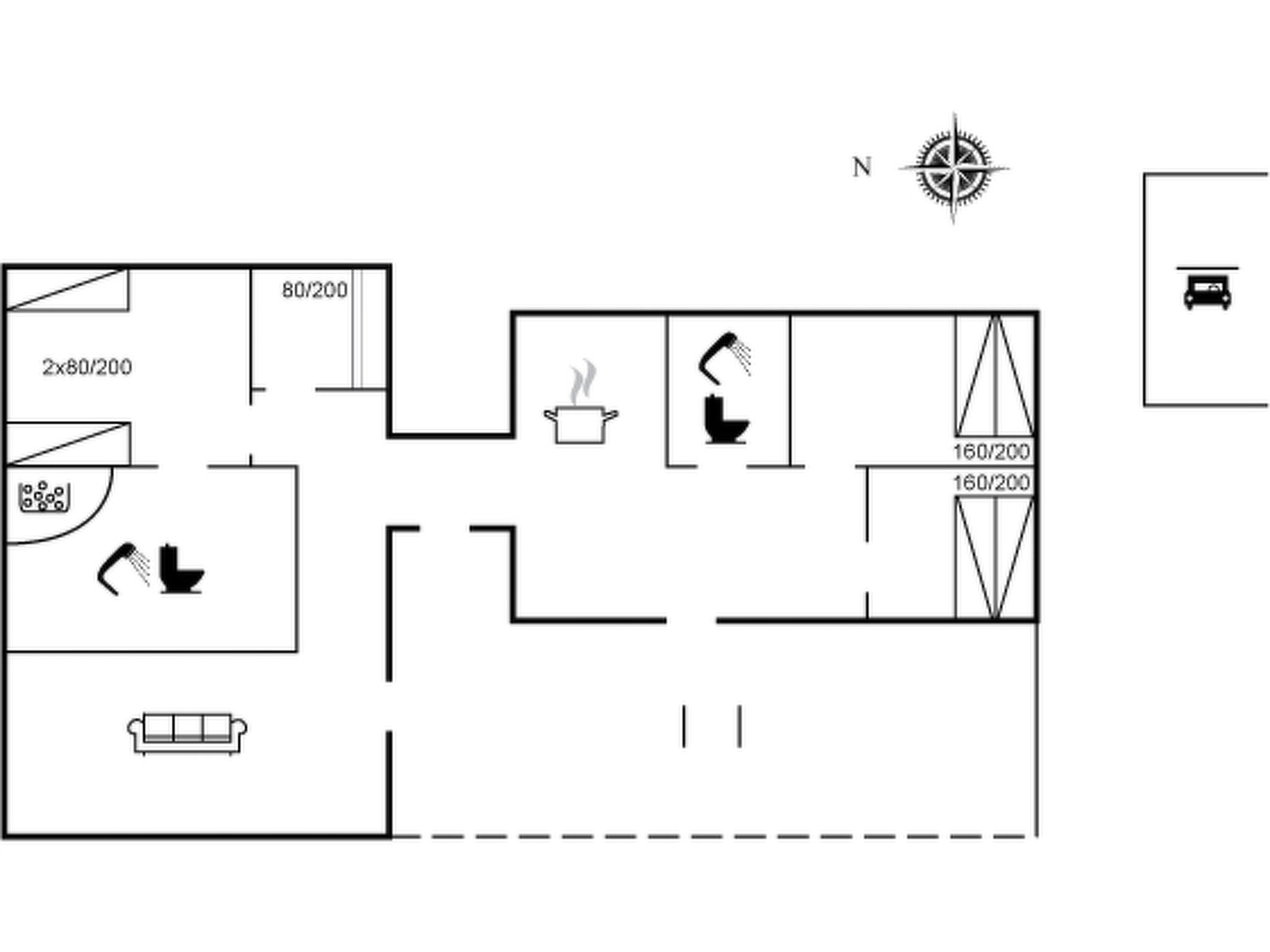"Ahnandia" - 200m from the sea-Binnen