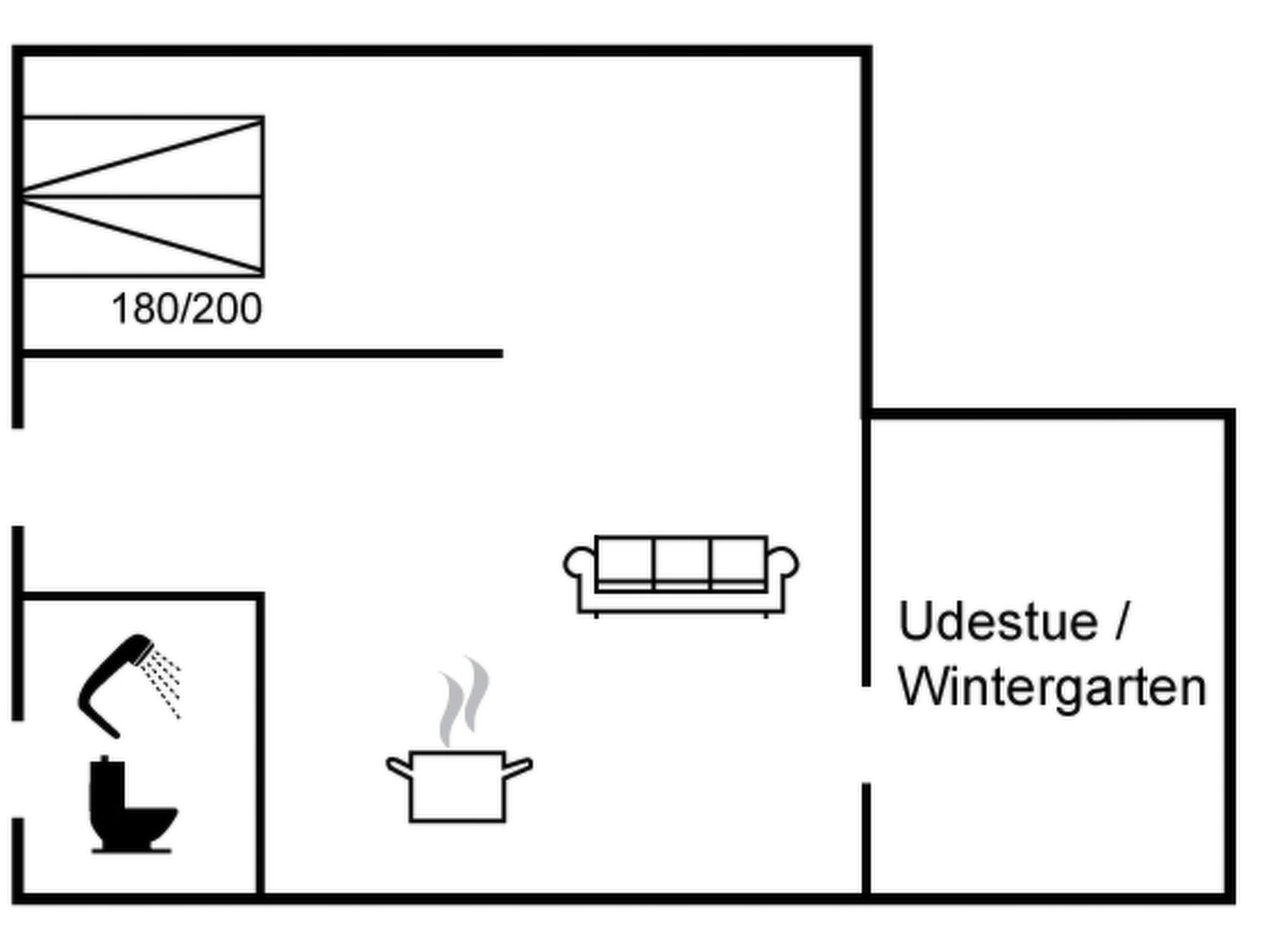 Appartement "Anais" - 1.6km from the sea – Plan, photo 21 sur 21