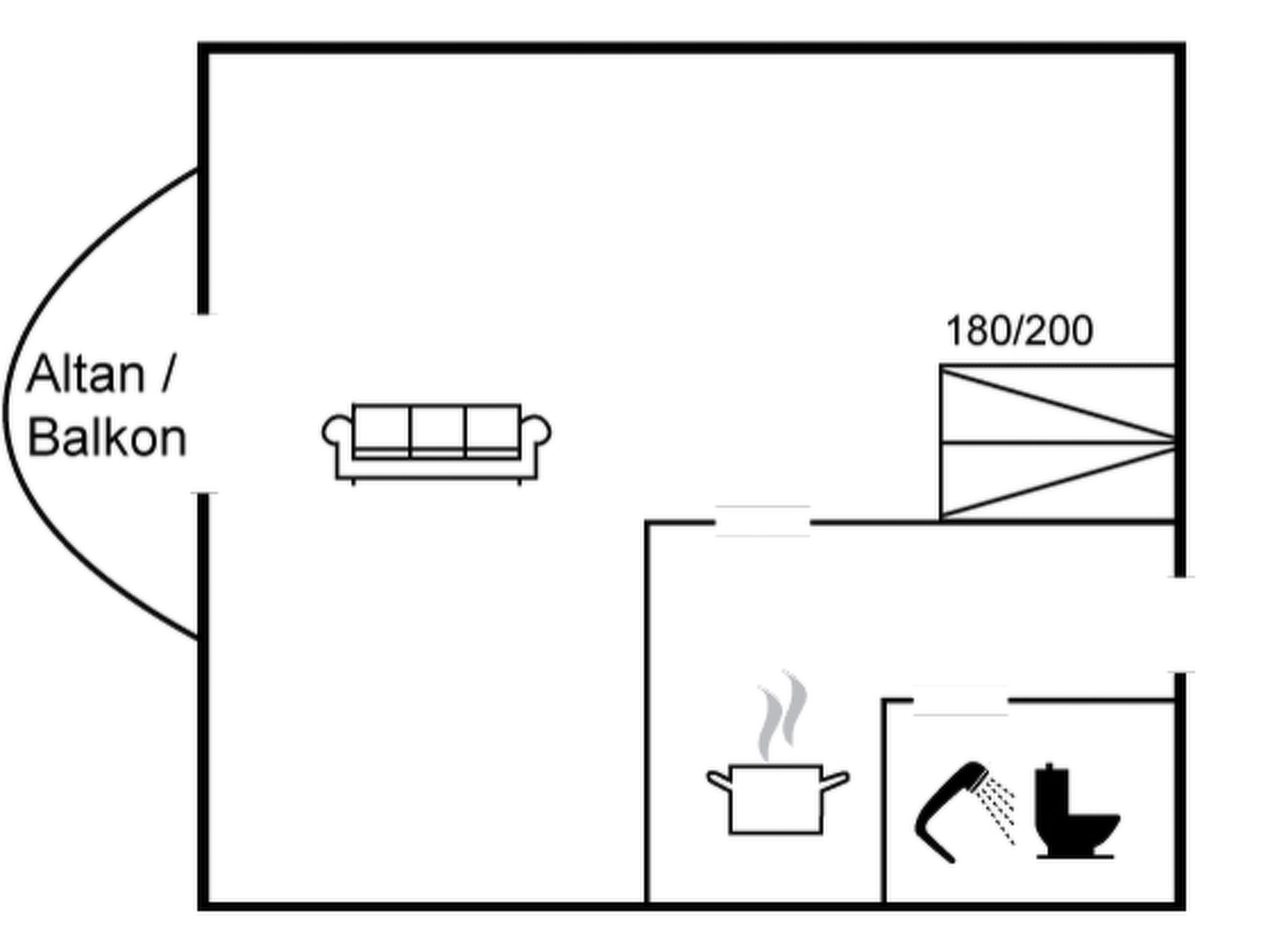 Appartement "Gæsling" - 1.6km from the sea – Plan, photo 20 sur 20