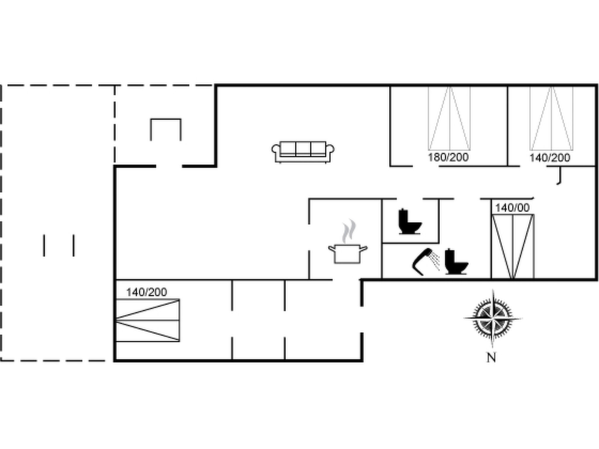 "Yardila" - 900m from the sea - Binnen