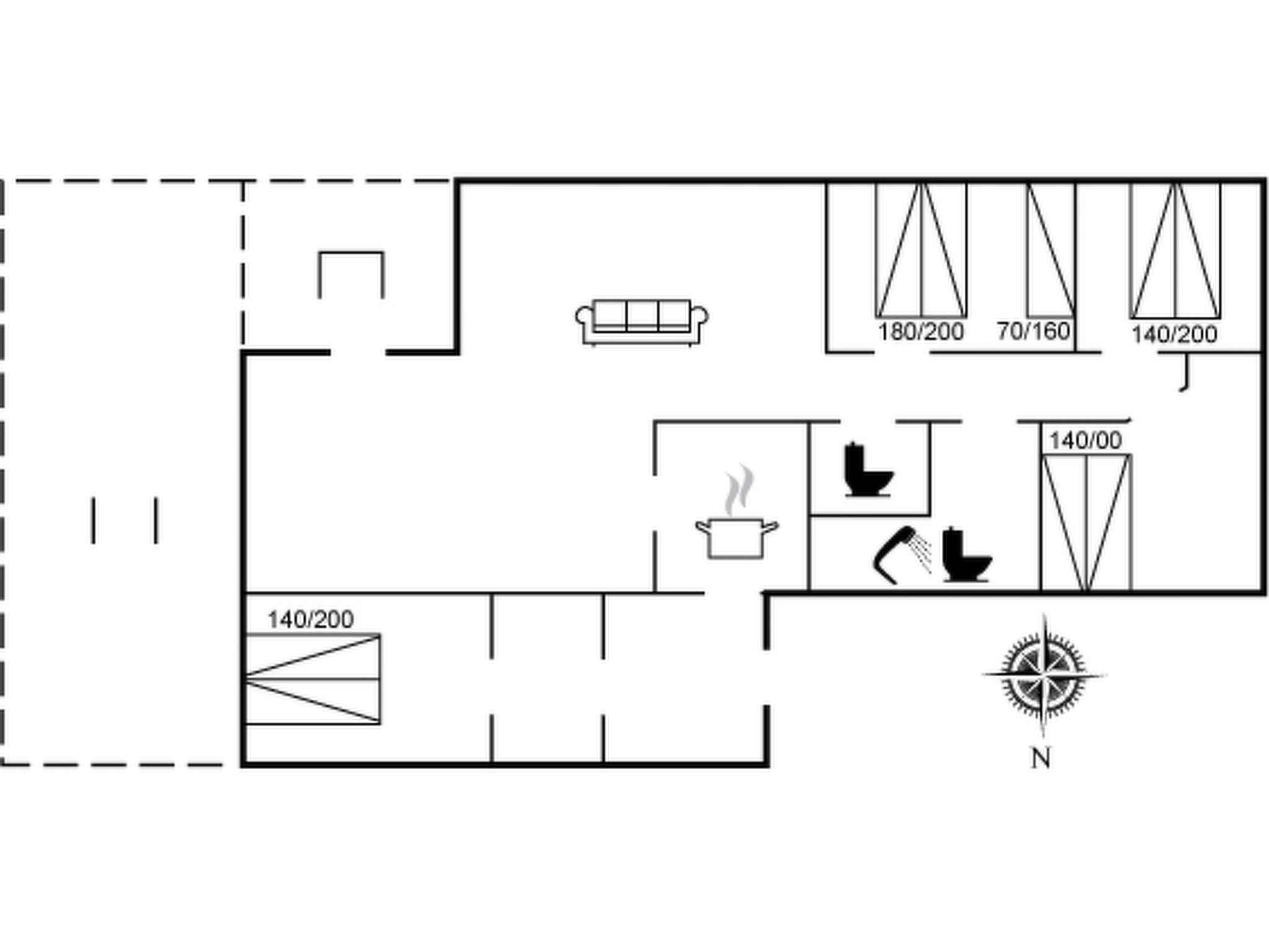 Maison "Yardila" - 900m from the sea – Plan, photo 25 sur 25