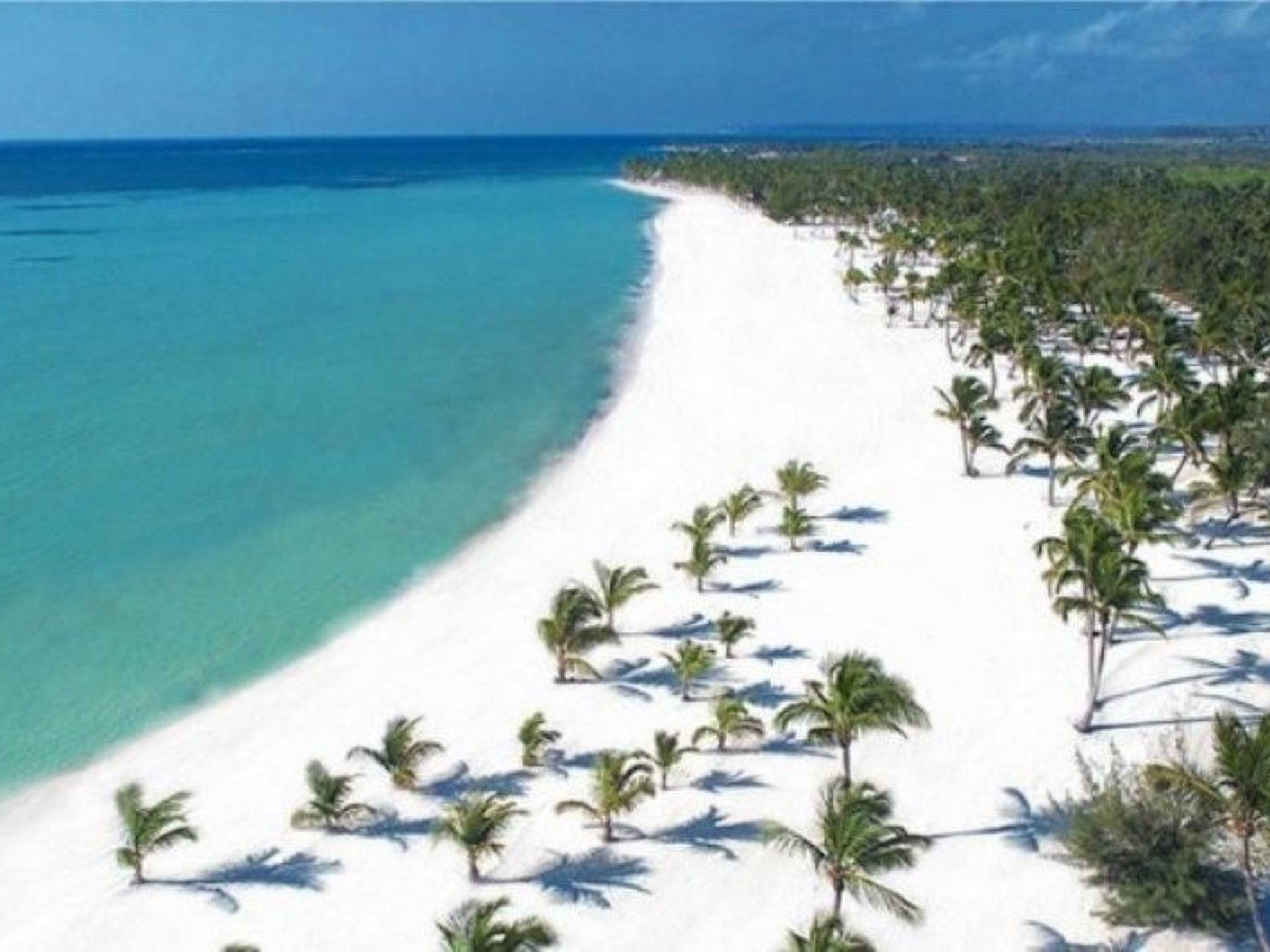 Wohnung in Dominicus mit Garten