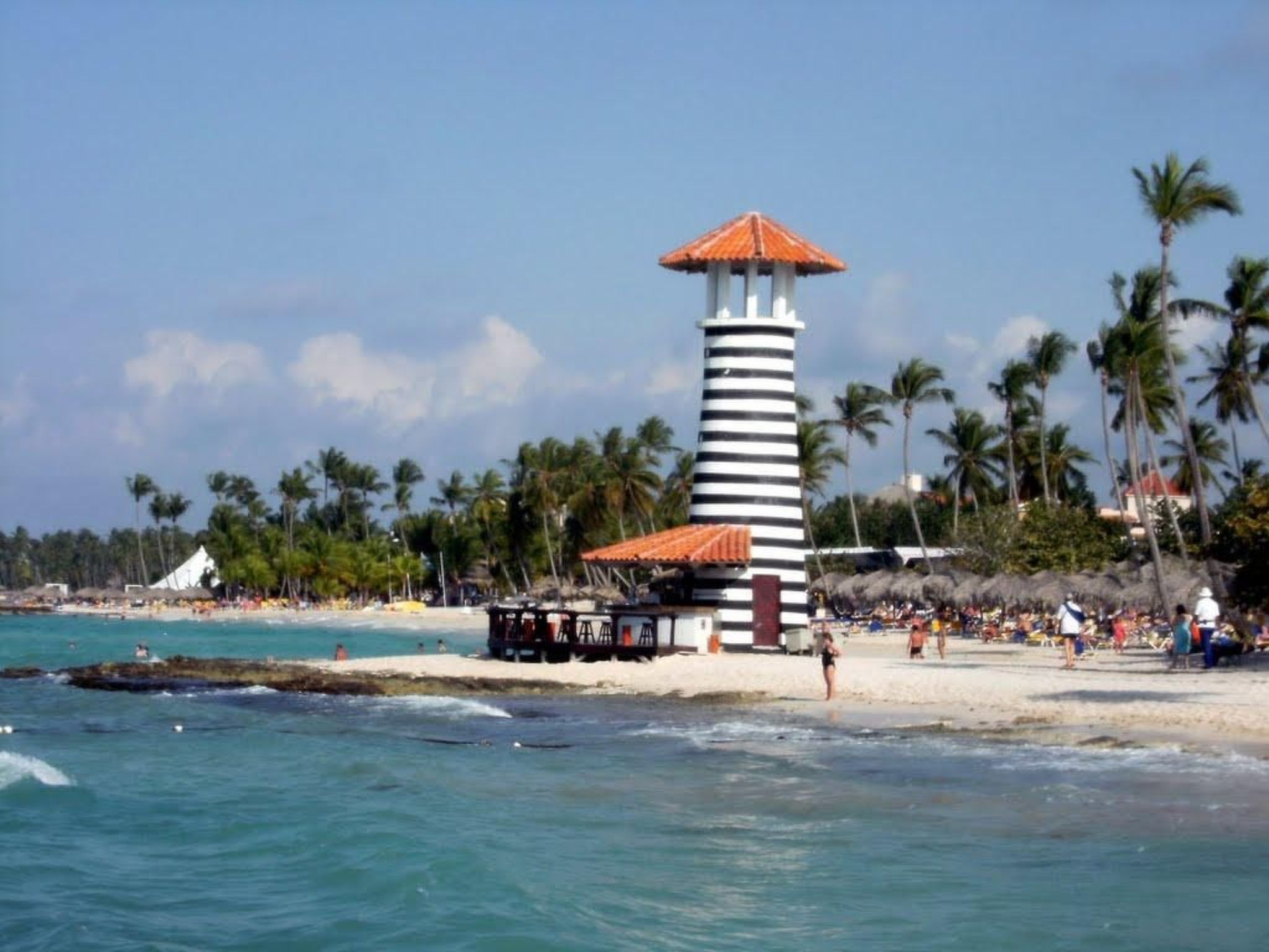 Flache Lage am Strand