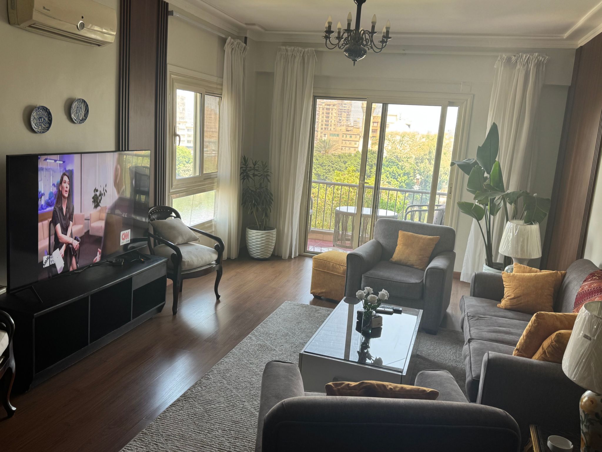 Appartement mit Flussblick in Zamalek Kairo, Kairo