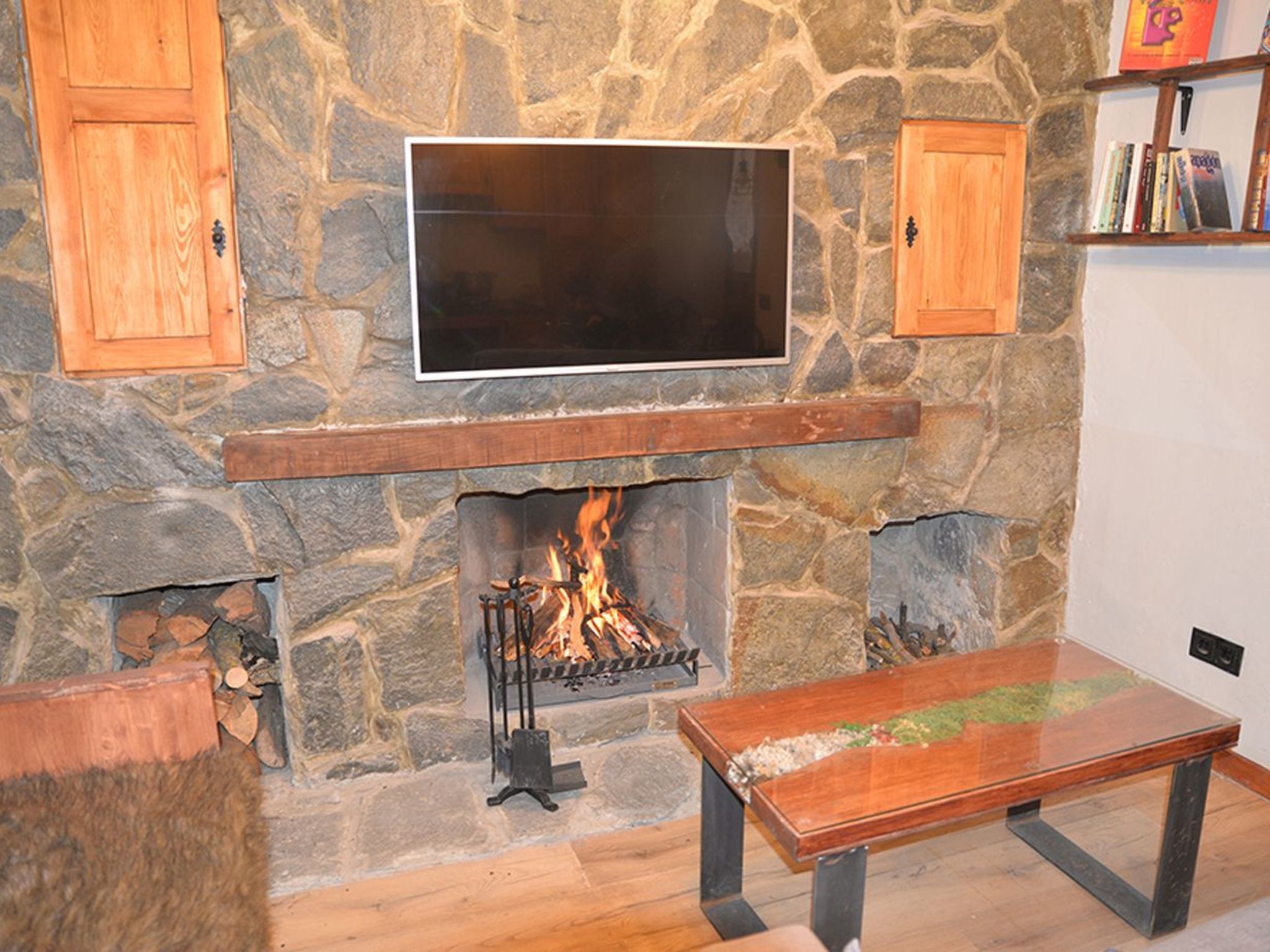 Angepasste rustikale Wohnung für 4 Personen Pobla de Lillet