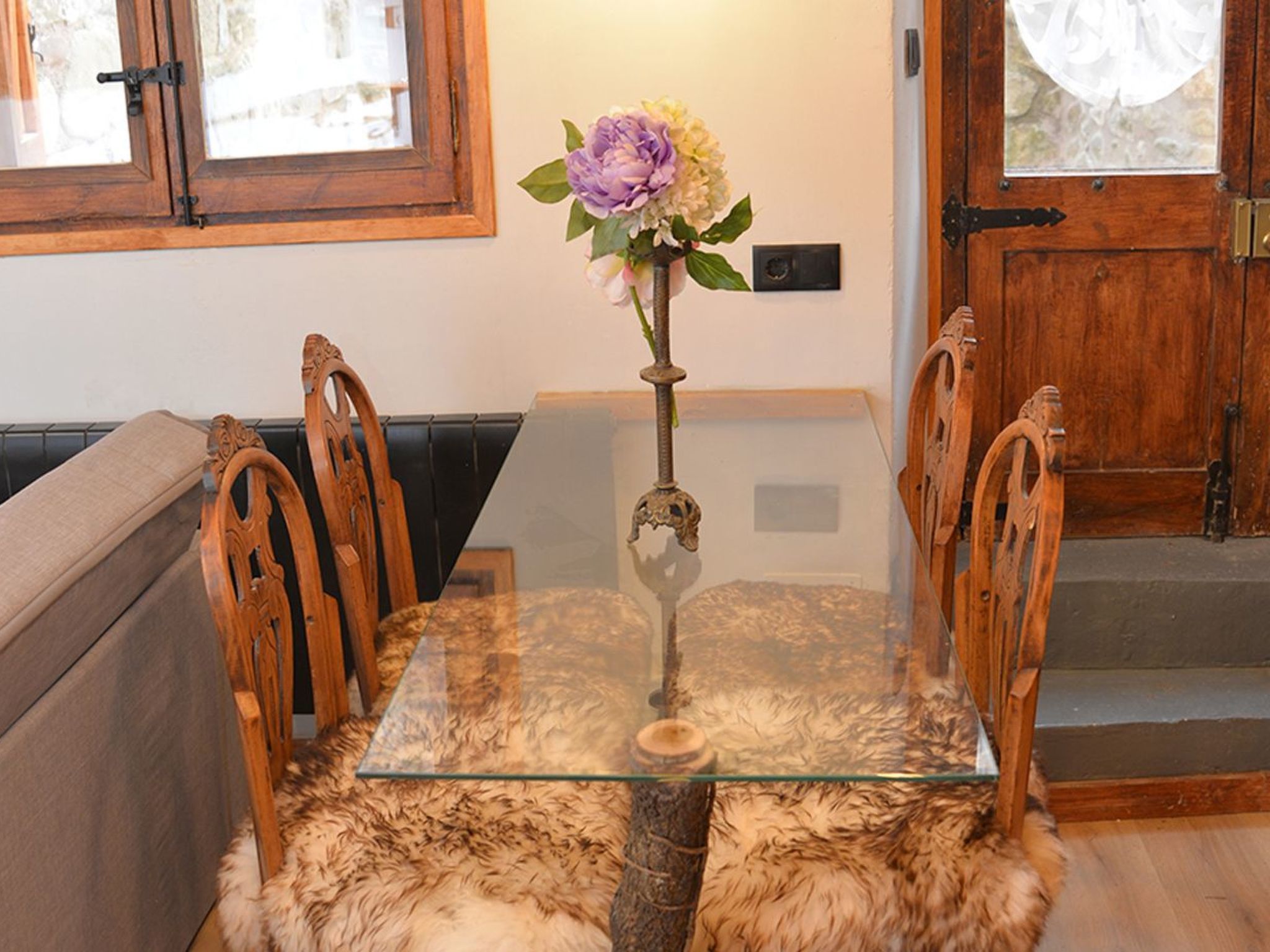 Angepasste rustikale Wohnung für 4 Personen Pobla de Lillet