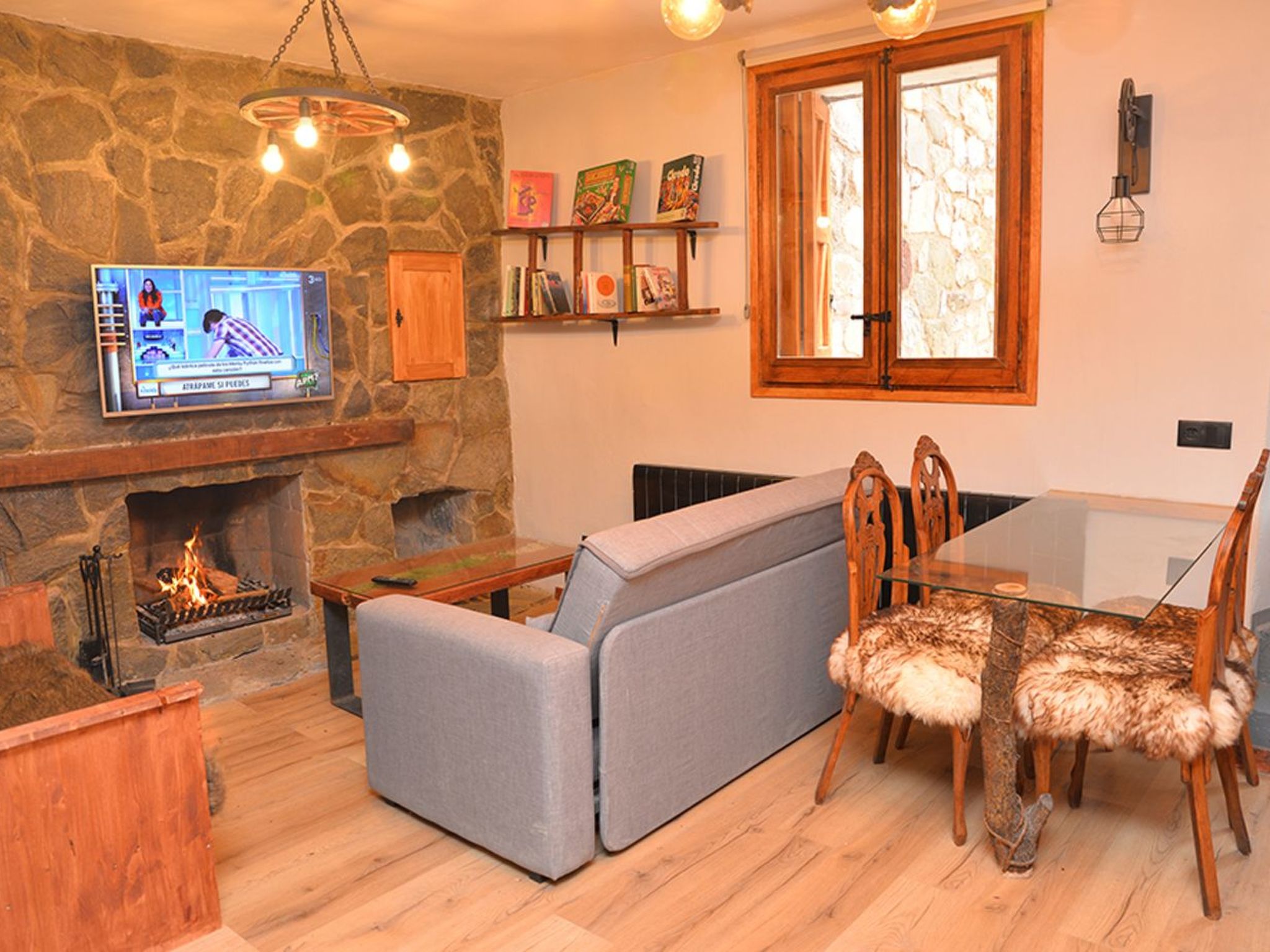 Angepasste rustikale Wohnung für 4 Personen Pobla de Lillet-Image-tags.info