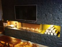 Appartement 'Borredà' mit Kaminofen