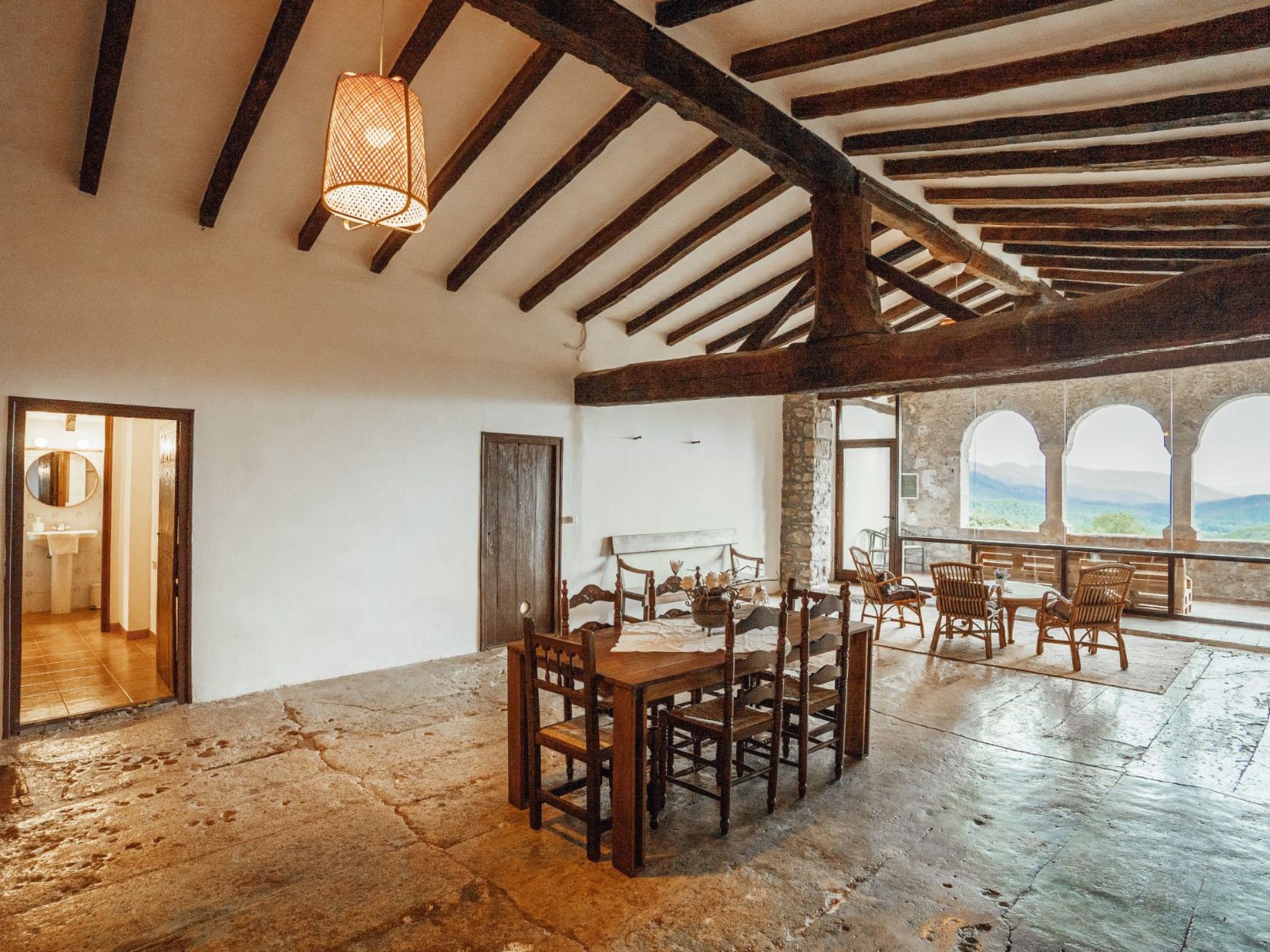 Casa Rural "El Callís" mit Bergblick-Binnen